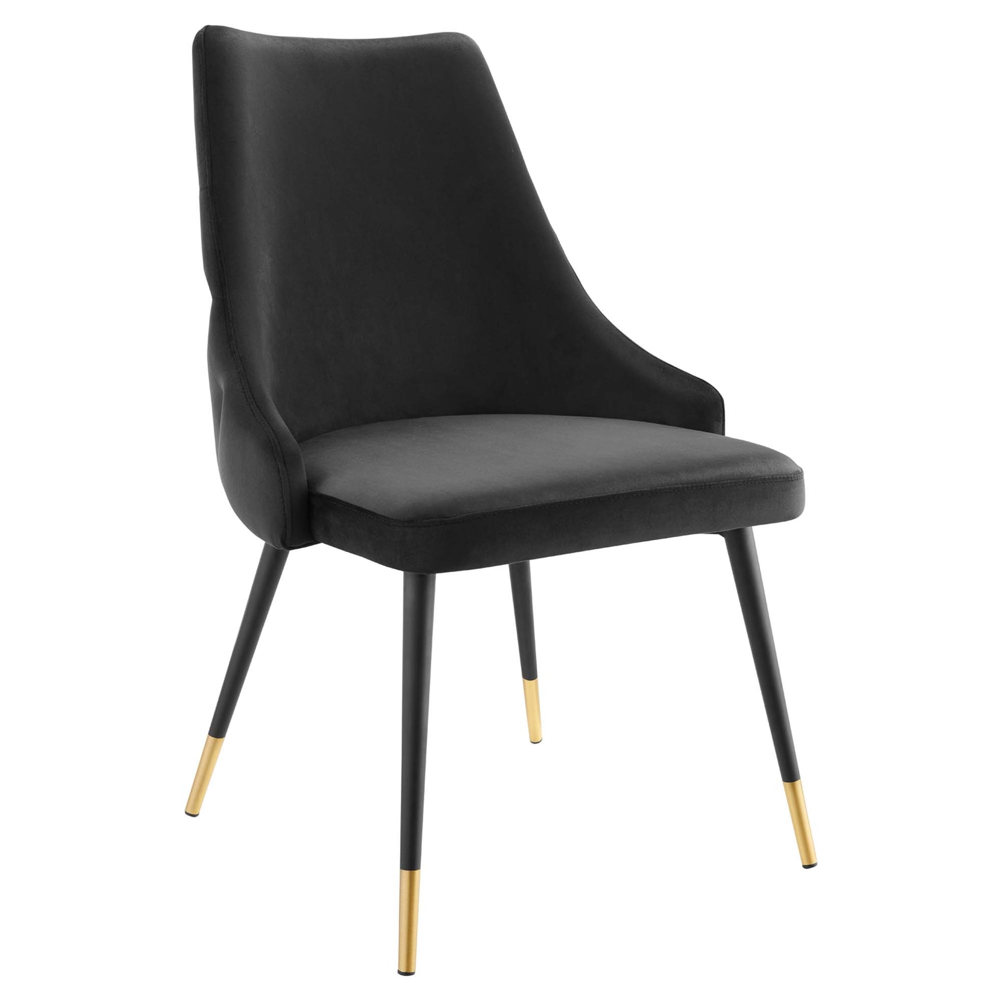 Adorn Dining Side Chair Performance Velvet Set of 2 - Emerald