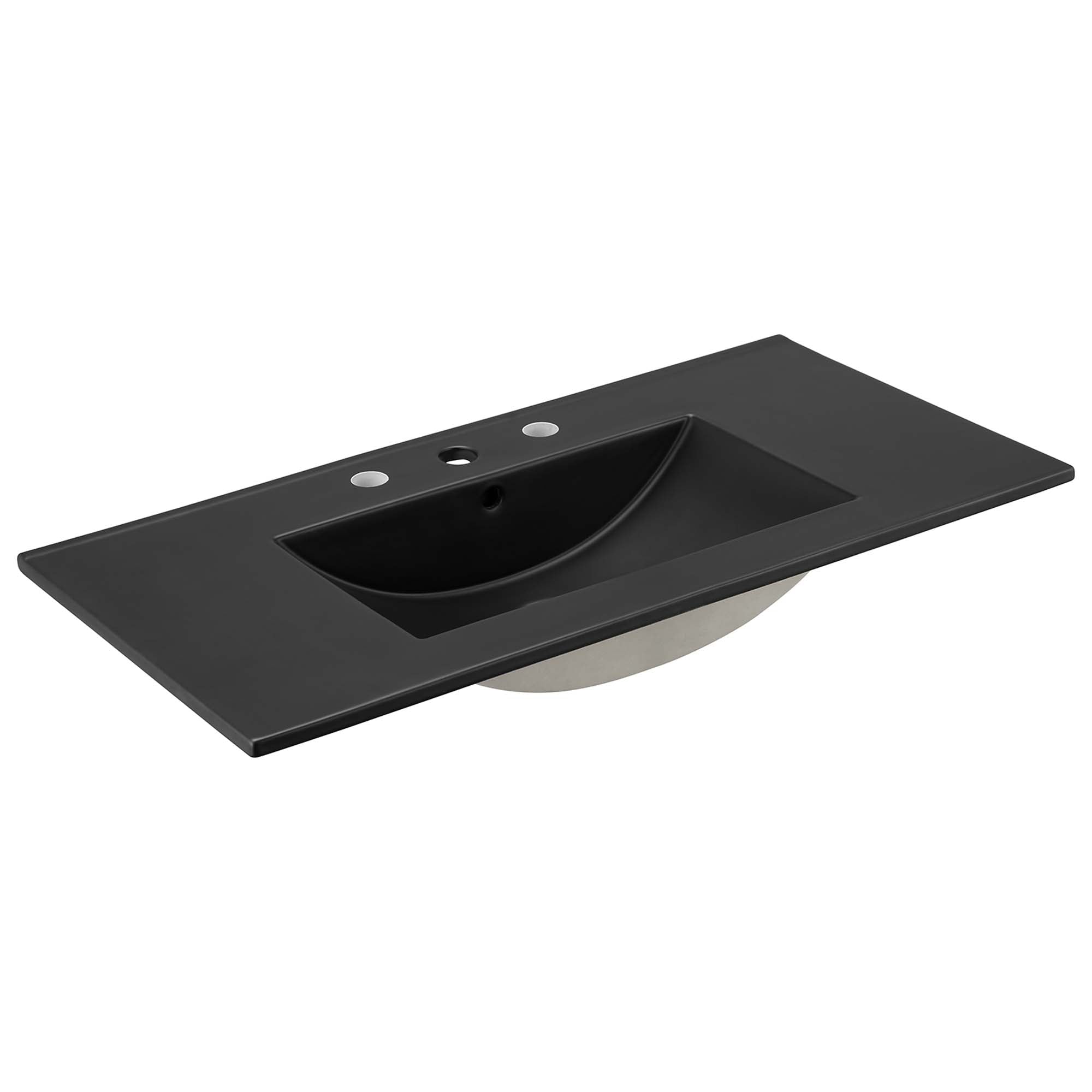 Cayman 36" Bathroom Sink - Black