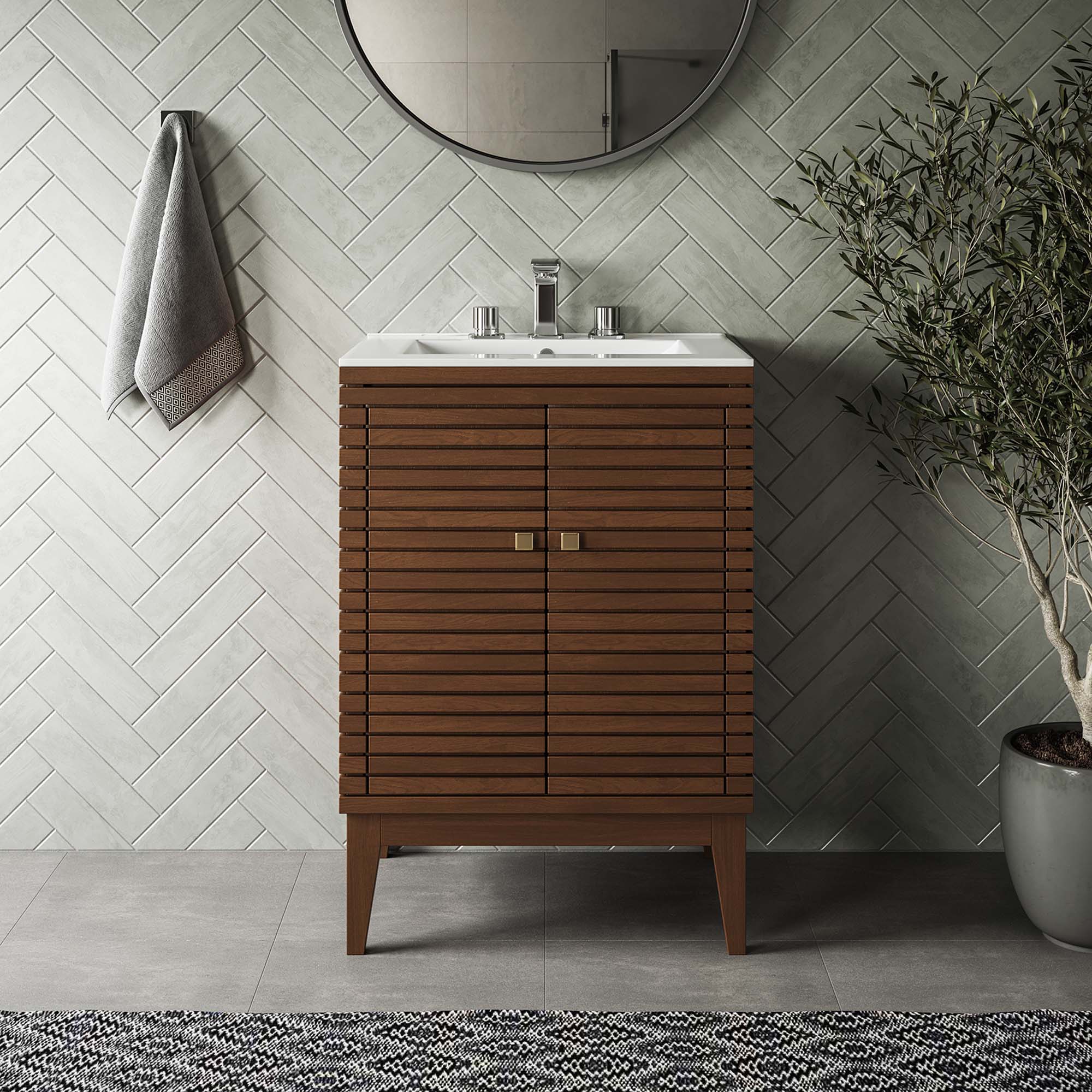 Ledger Bathroom Cabinet Basin Not Included