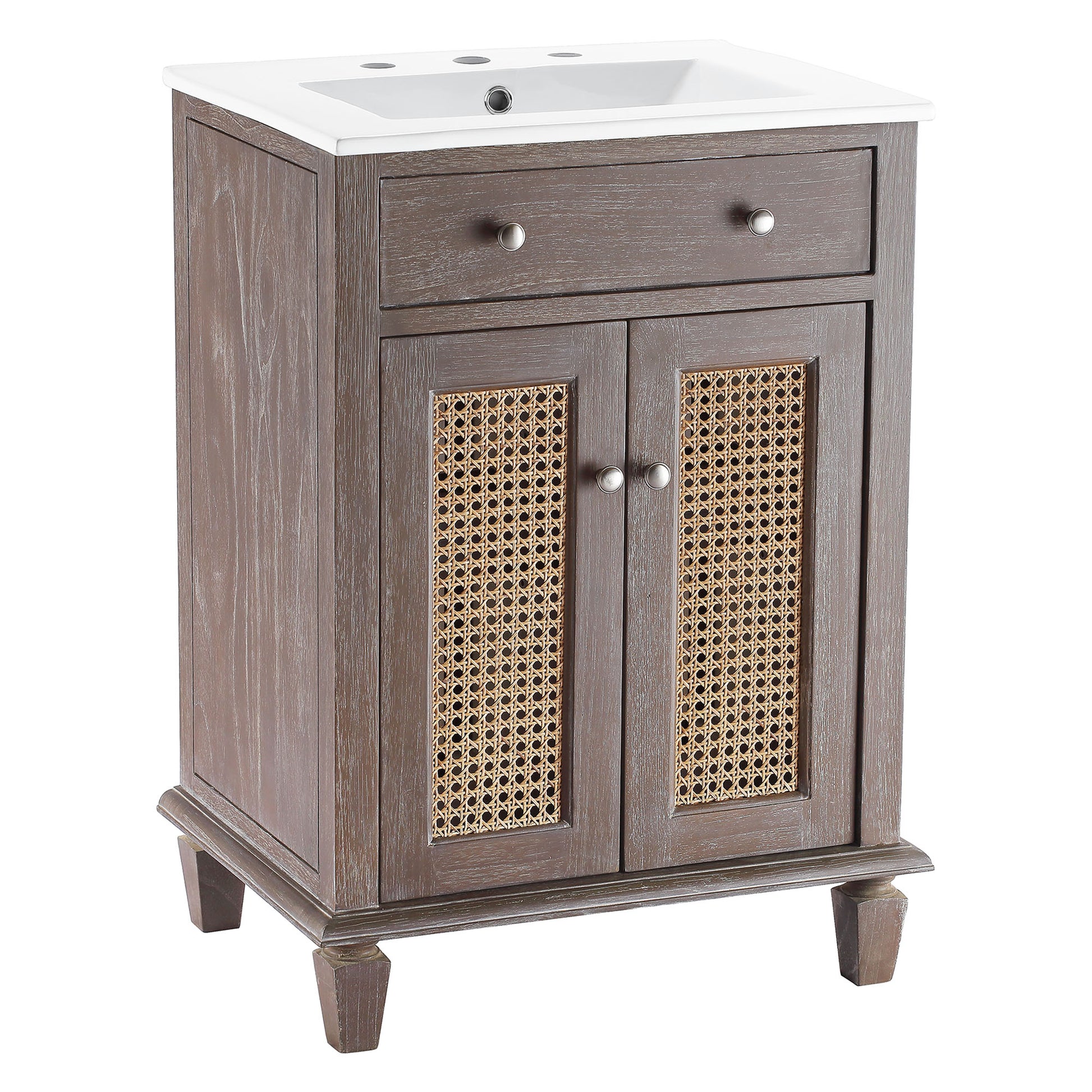 Lilo Bathroom Vanity Basin Included - Gray White