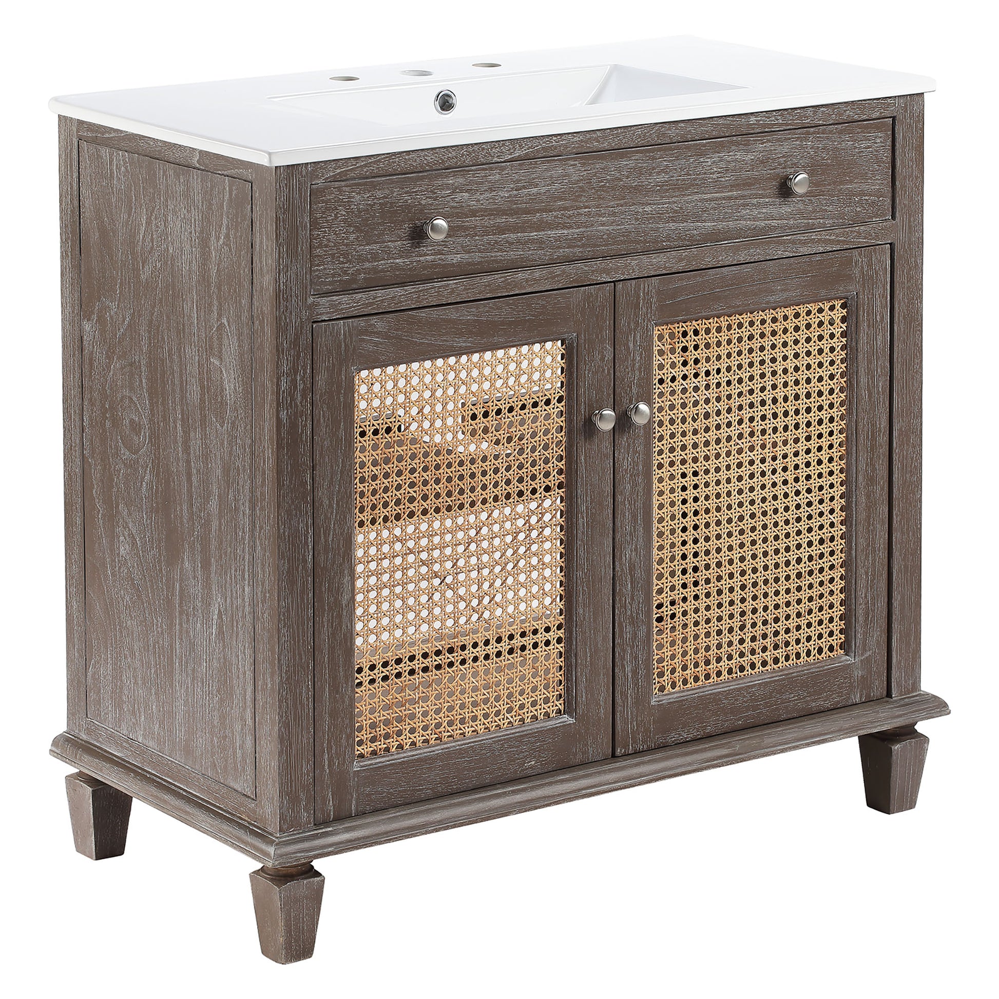 Lilo 36" Bathroom Vanity - Gray White