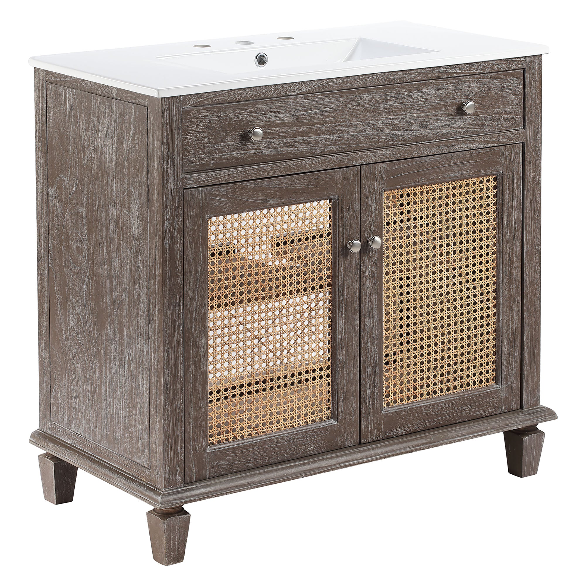 Lilo 36" Bathroom Vanity - Gray White