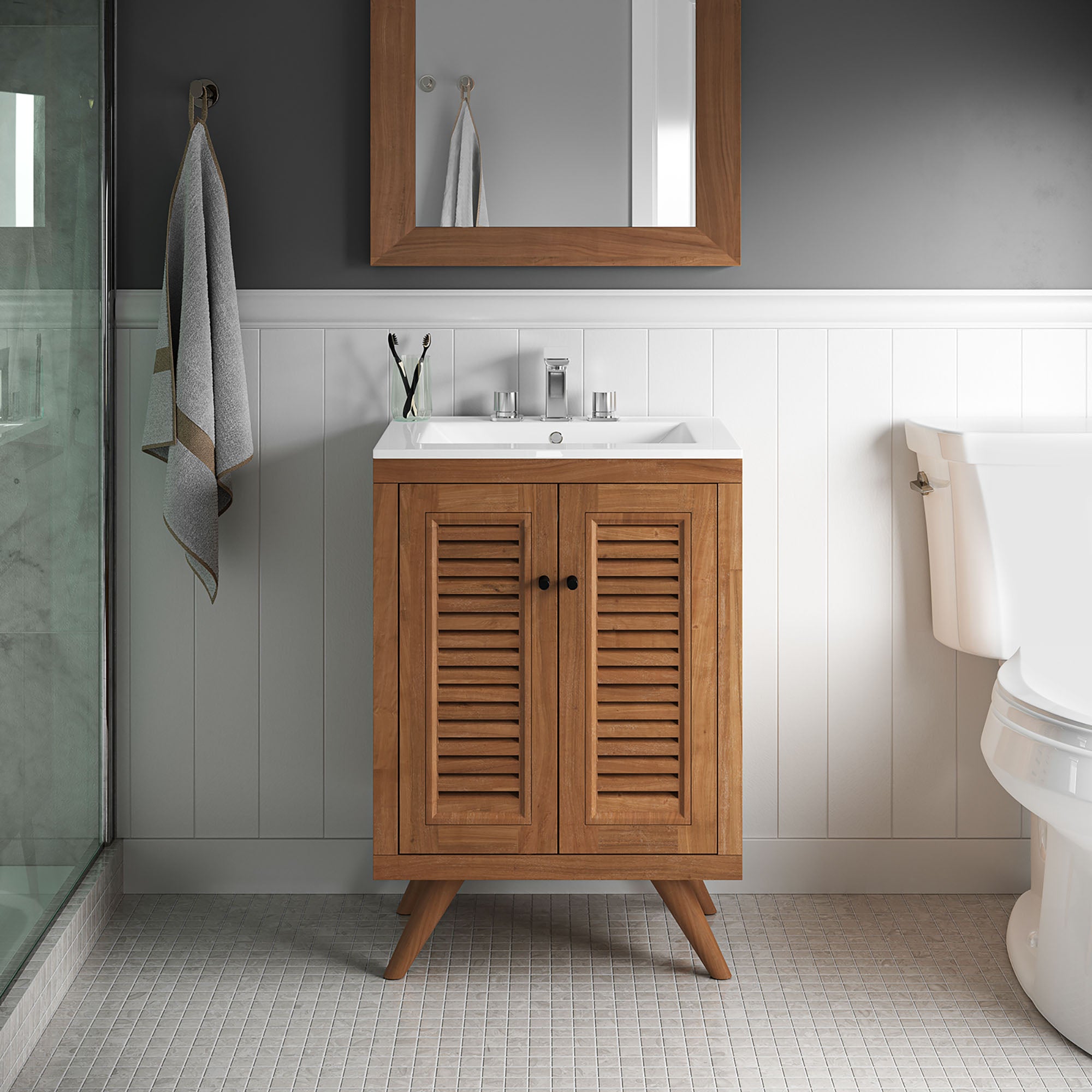 Birdie Bathroom Vanity Basin Included