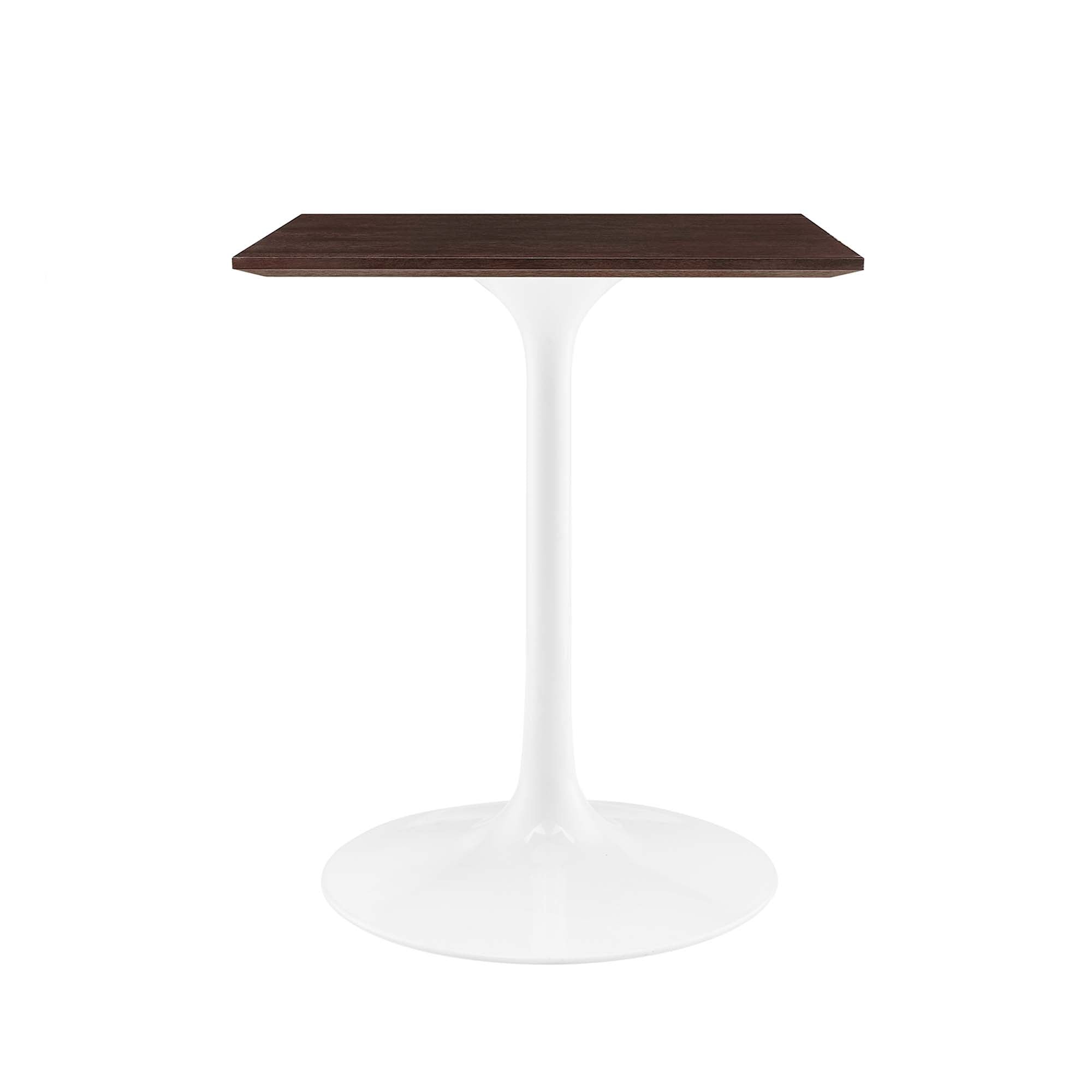 Lippa 24" Square Dining Table - White Cherry Walnut