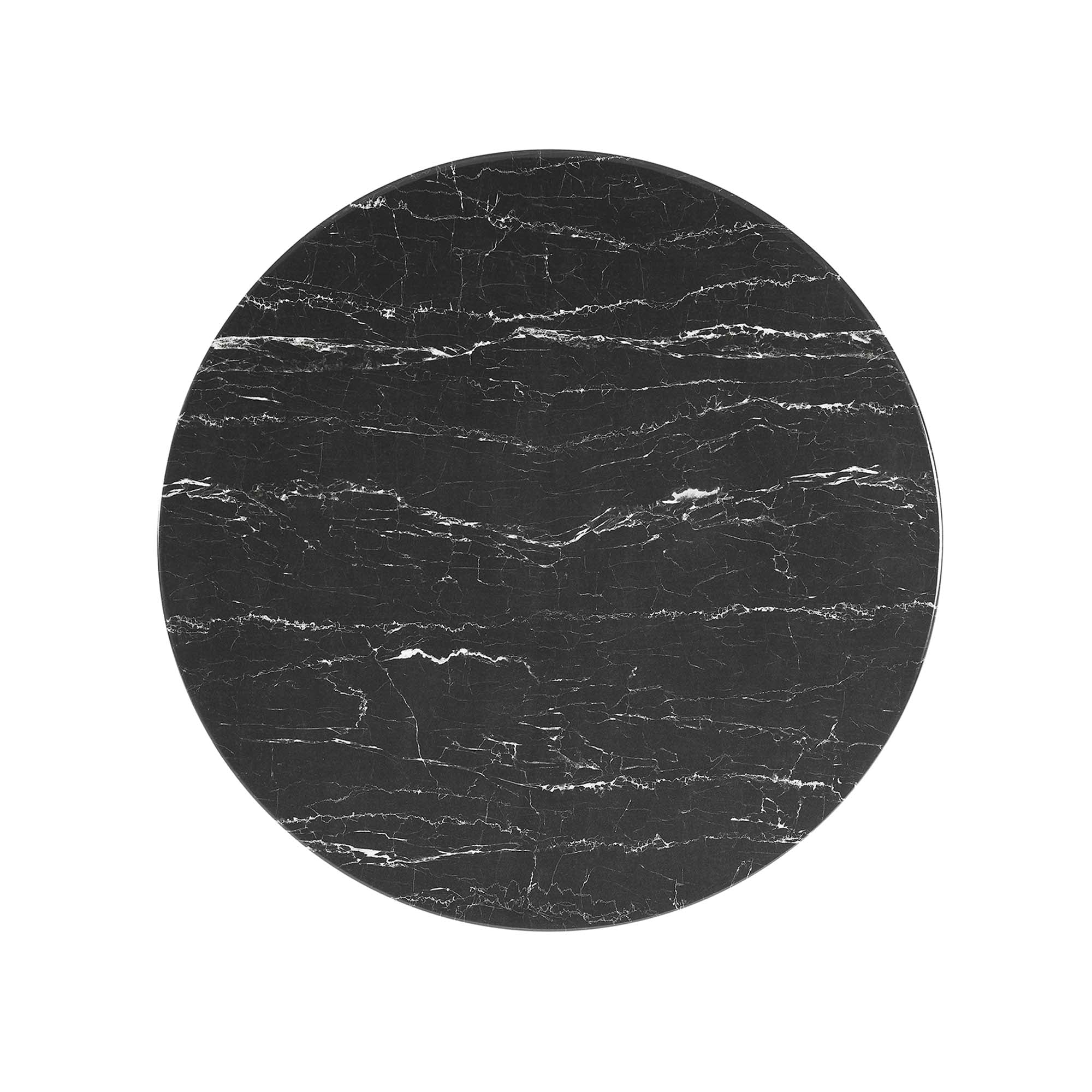 Lippa Round Artificial Marble Coffee Table