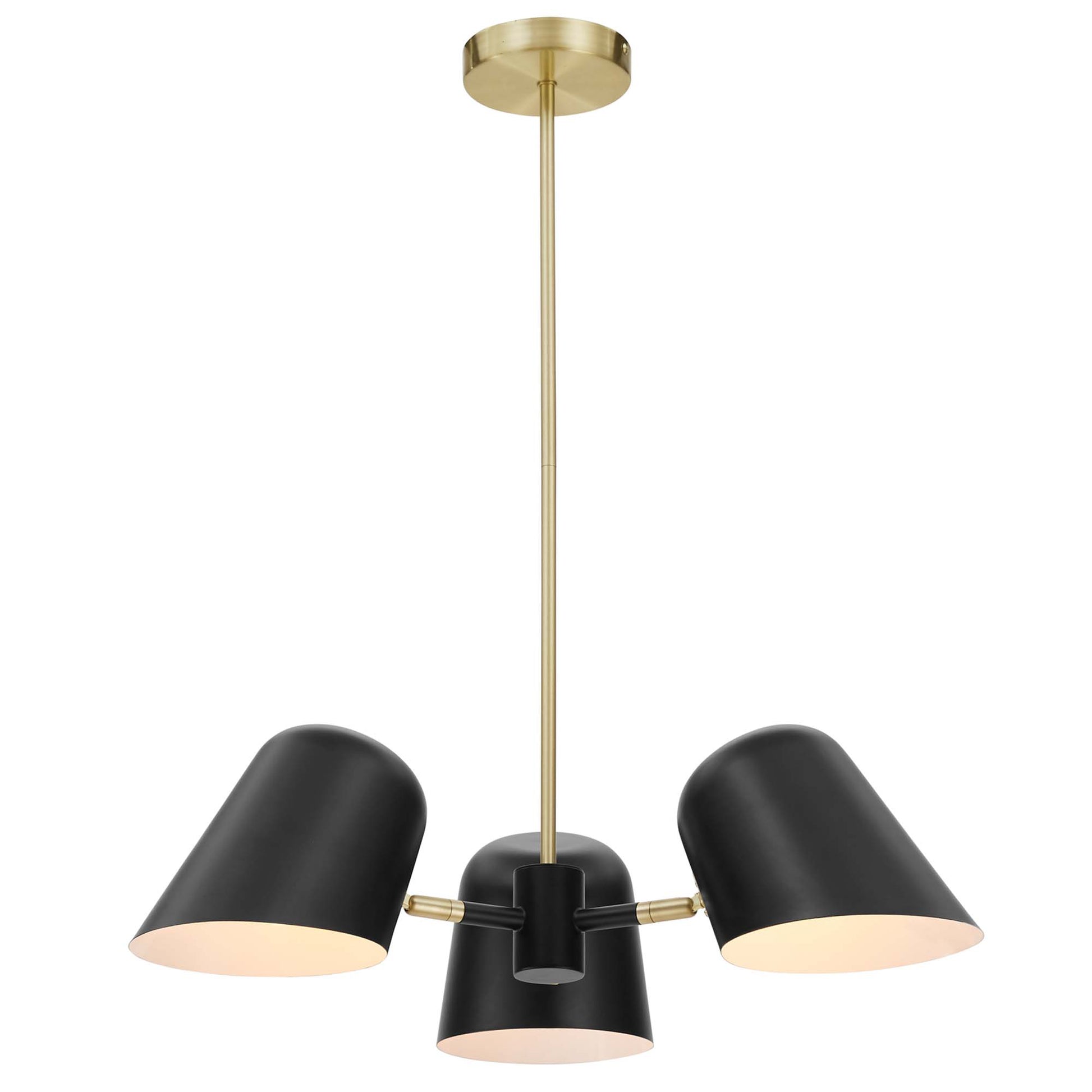 Briana 3-Light Pendant Light - Black