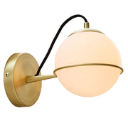 Hanna Hardwire Wall Sconce - Opal Gold