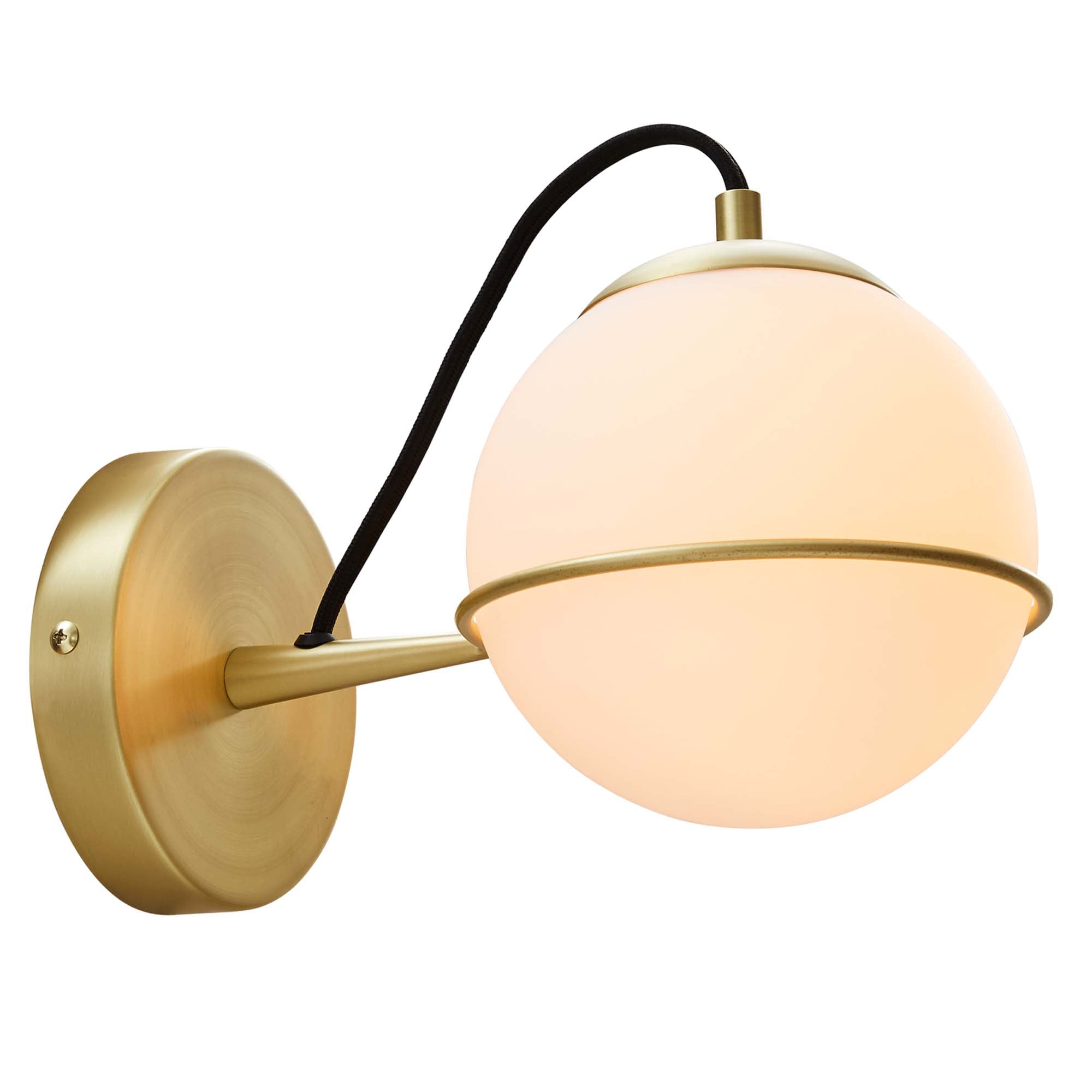 Hanna Hardwire Wall Sconce - Opal Gold