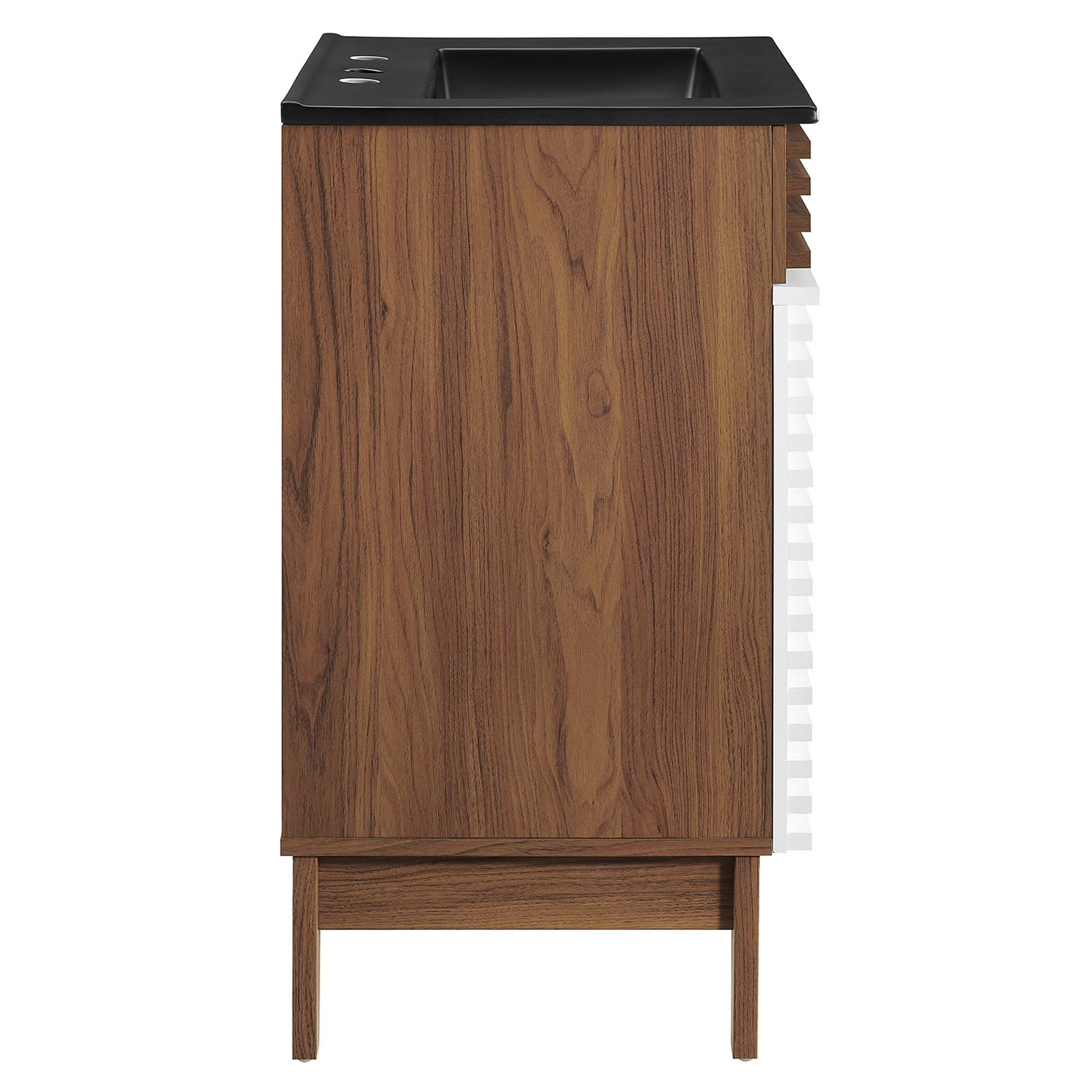 Render Bathroom Vanity with Black Basin Included