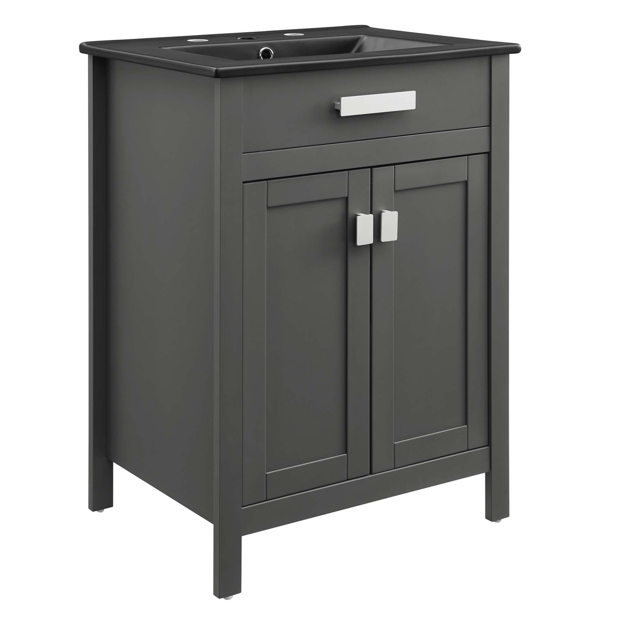 Laguna 24" Bathroom Vanity - Gray Black