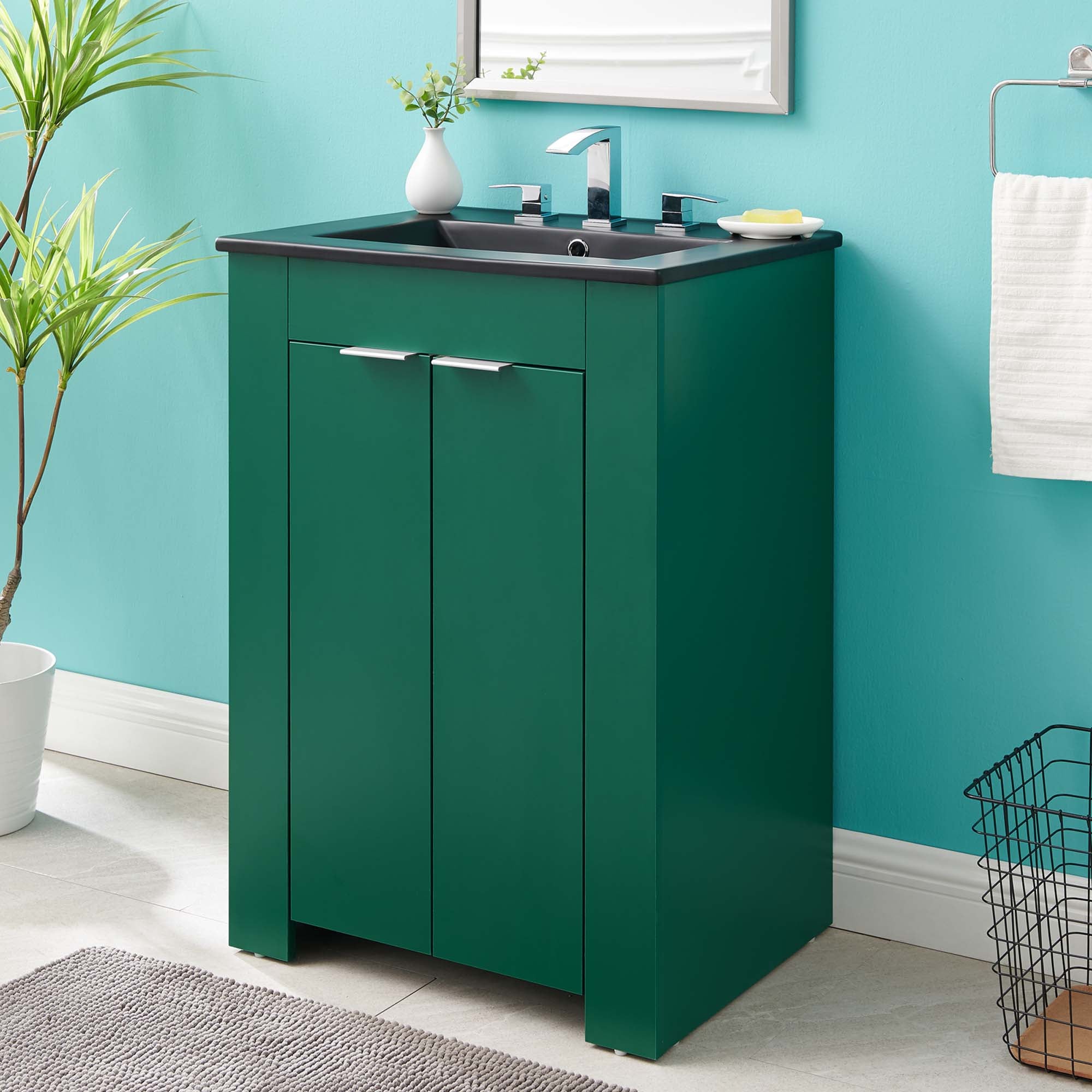 Maybelle Bathroom Vanity Basin Included