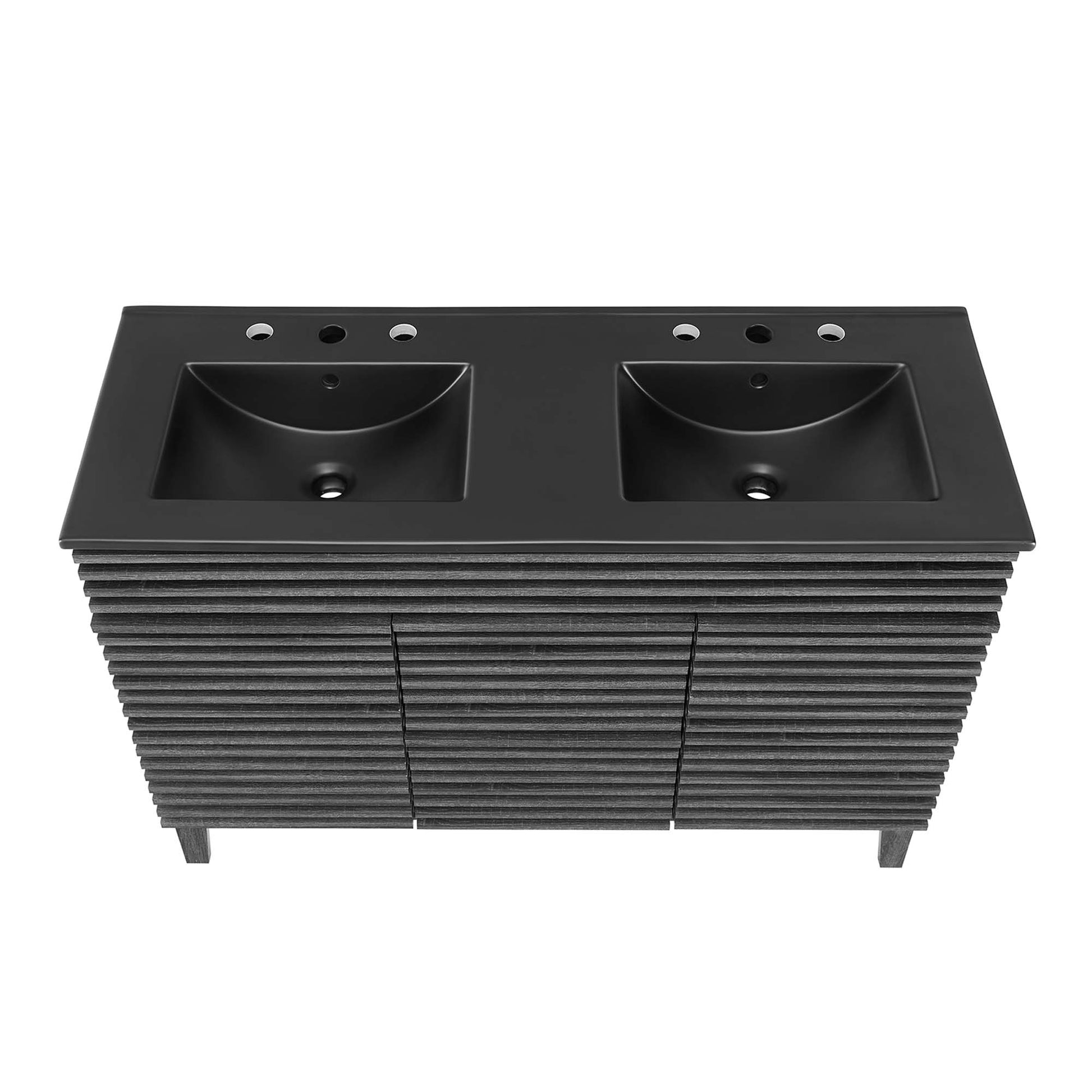 Render 48" Bathroom  Vanity with Black Basin Included