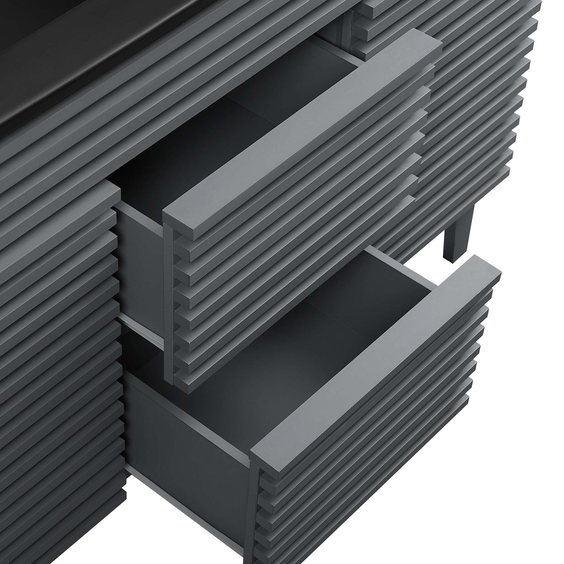 Render 48" Bathroom  Vanity with Black Basin Included
