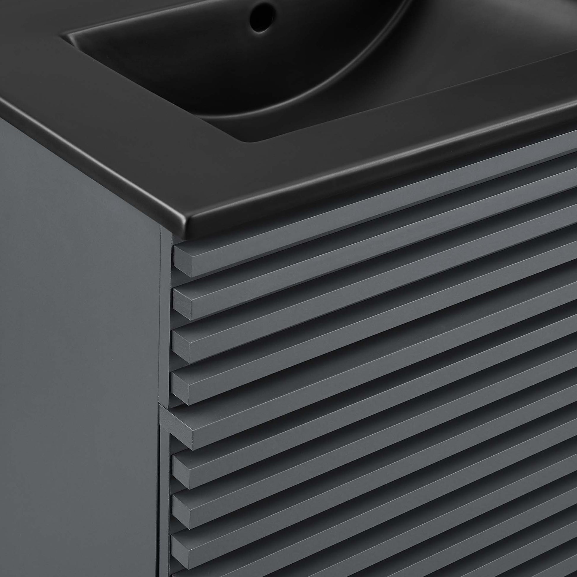 Render 48" Bathroom  Vanity with Black Basin Included