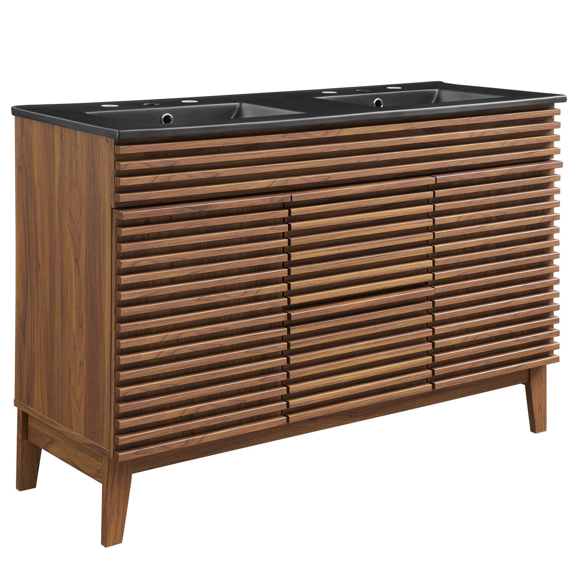 Render 48" Bathroom  Vanity with Black Basin Included