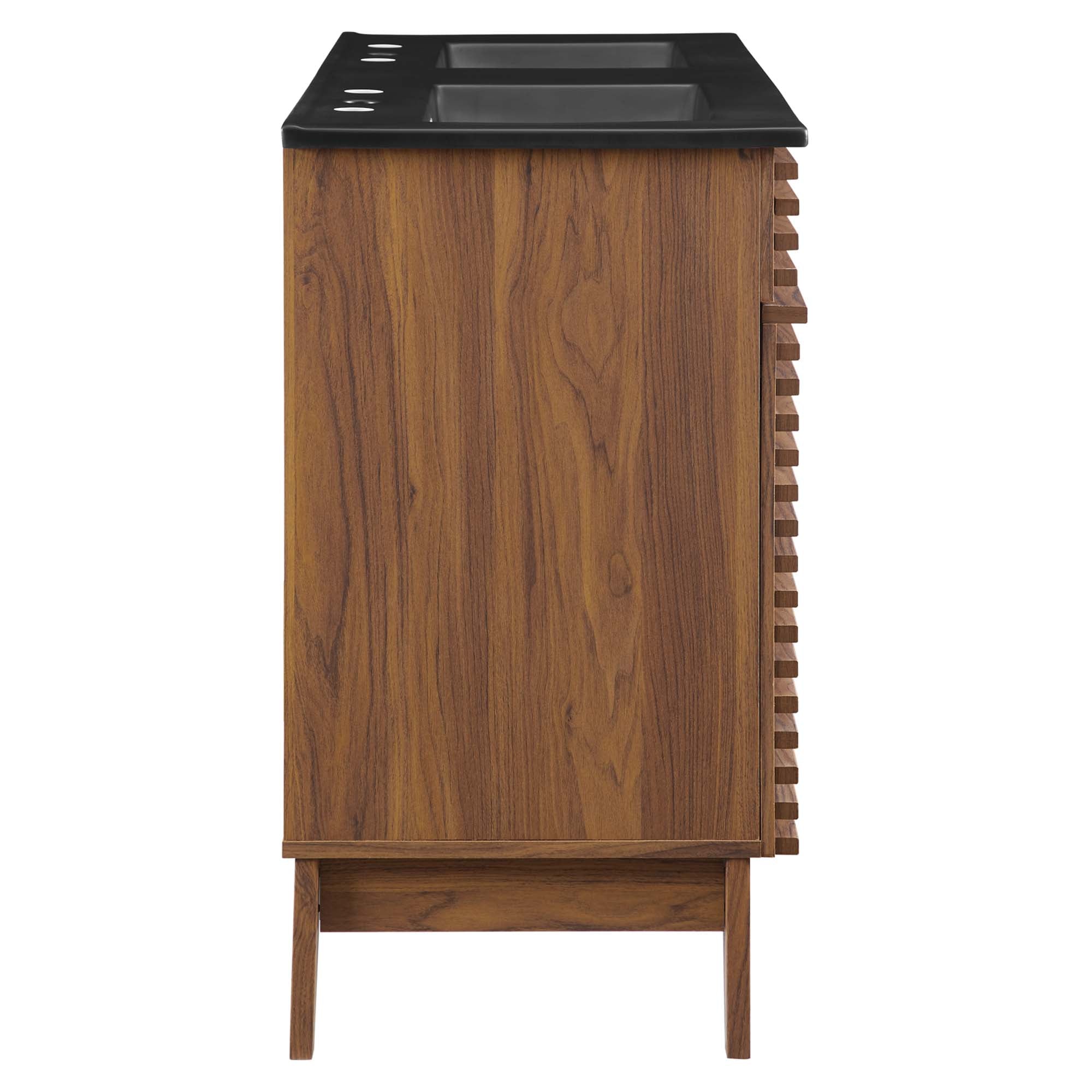 Render 48" Bathroom  Vanity with Black Basin Included