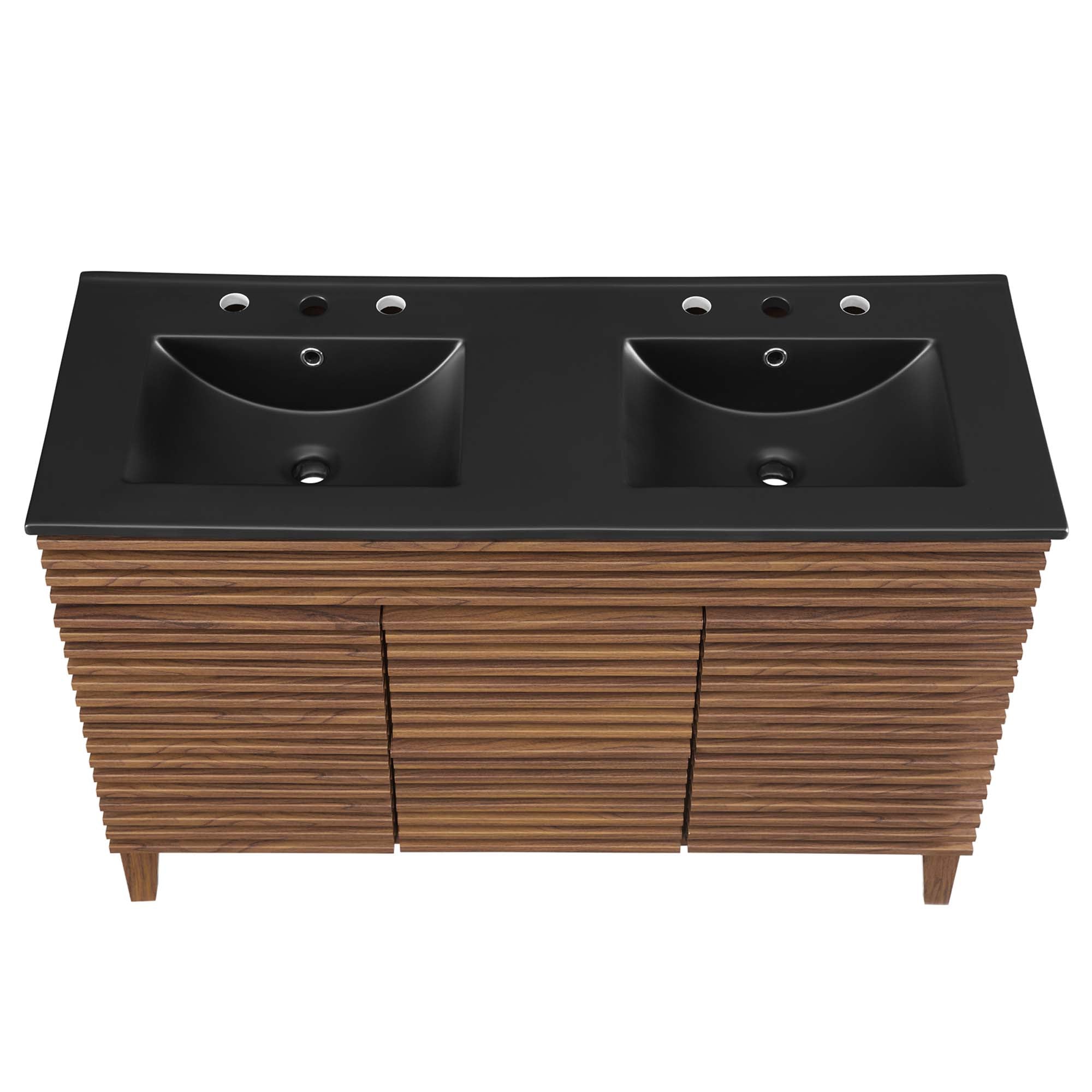 Render 48" Bathroom  Vanity with Black Basin Included