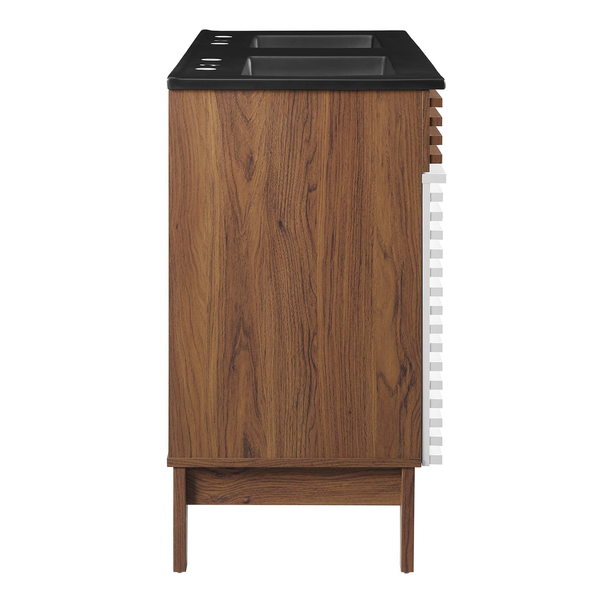 Render 48" Bathroom  Vanity with Black Basin Included