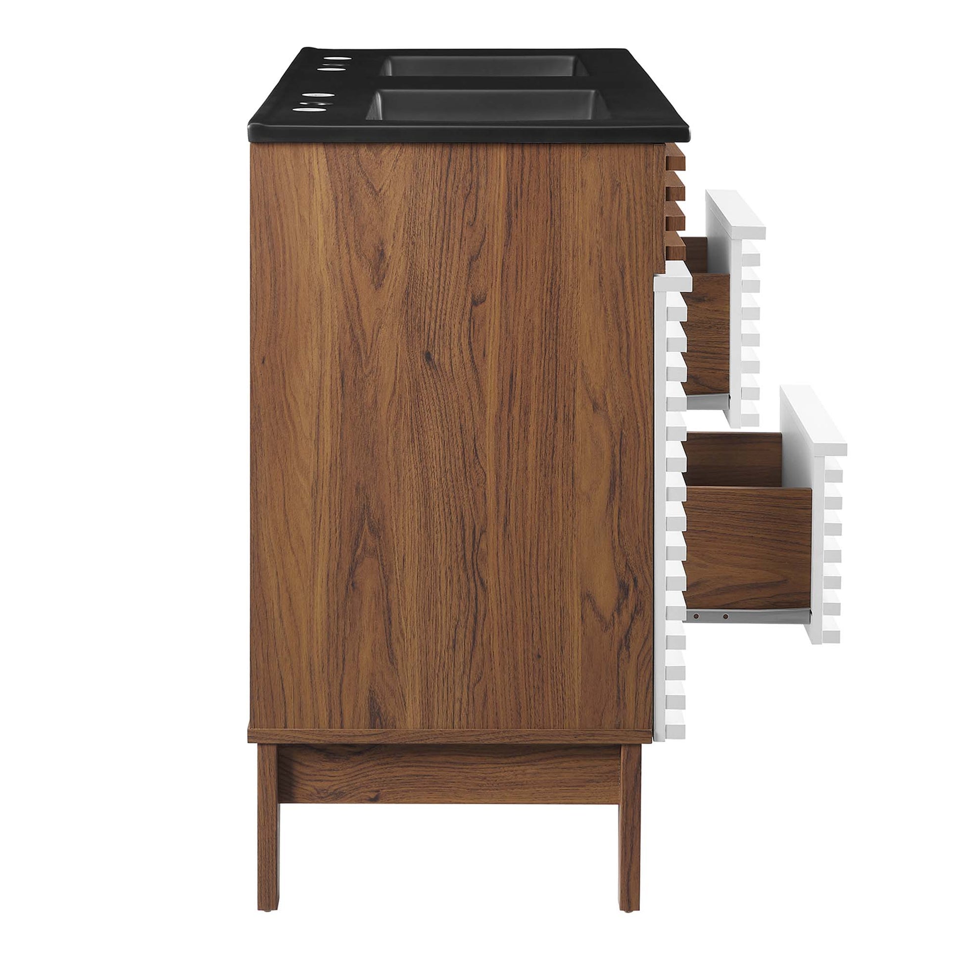 Render 48" Bathroom  Vanity with Black Basin Included