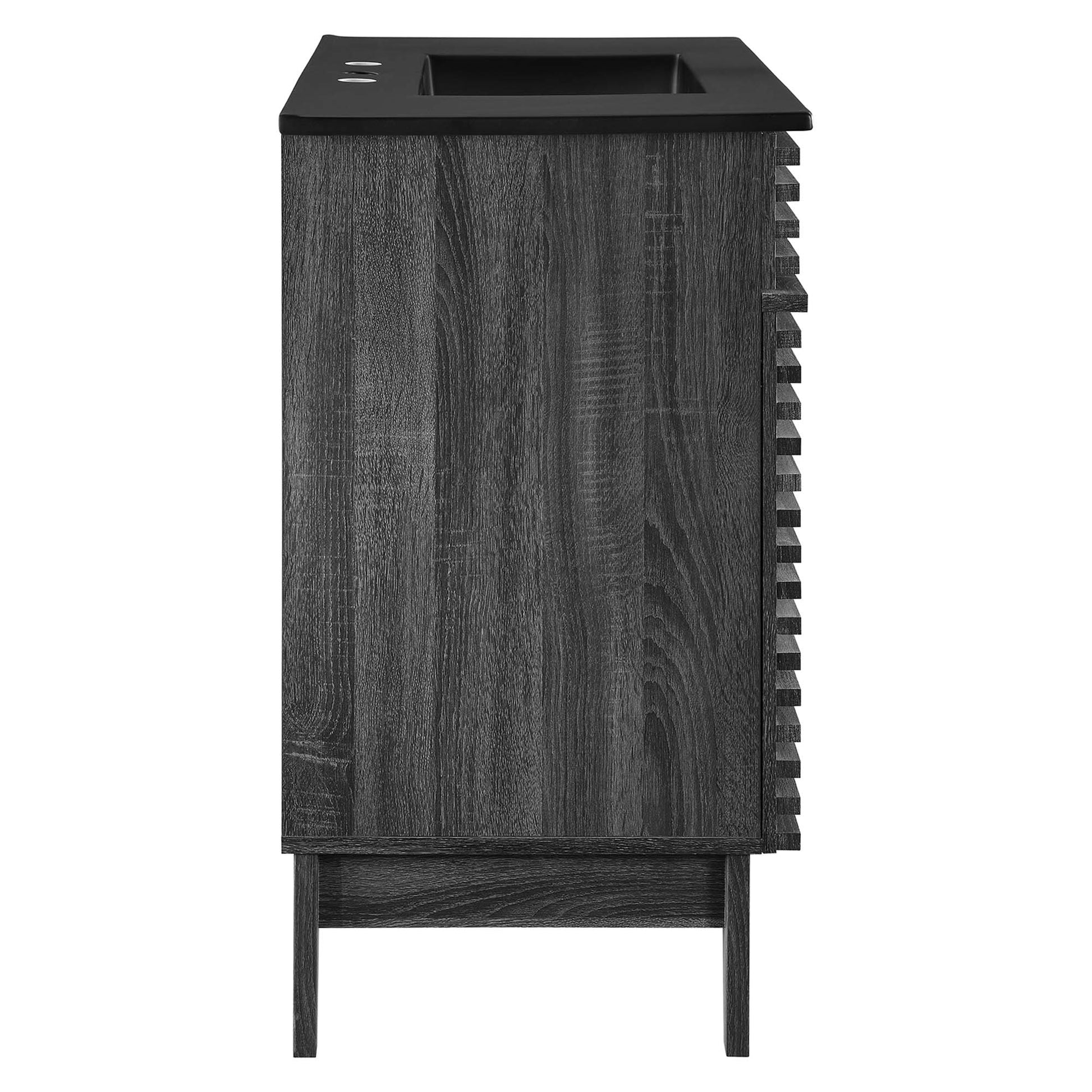 Render 36" Bathroom Vanity - Oak Black
