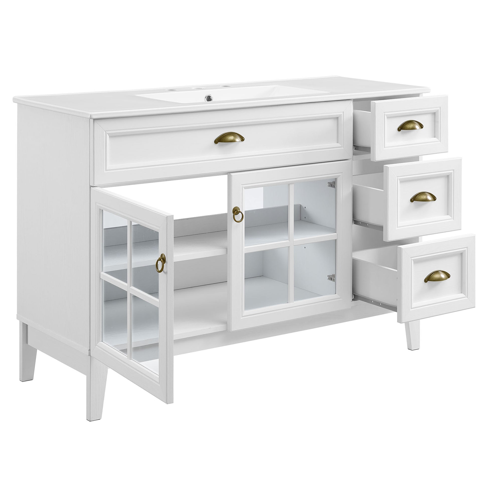 Isle Bathroom Vanity Basin Included