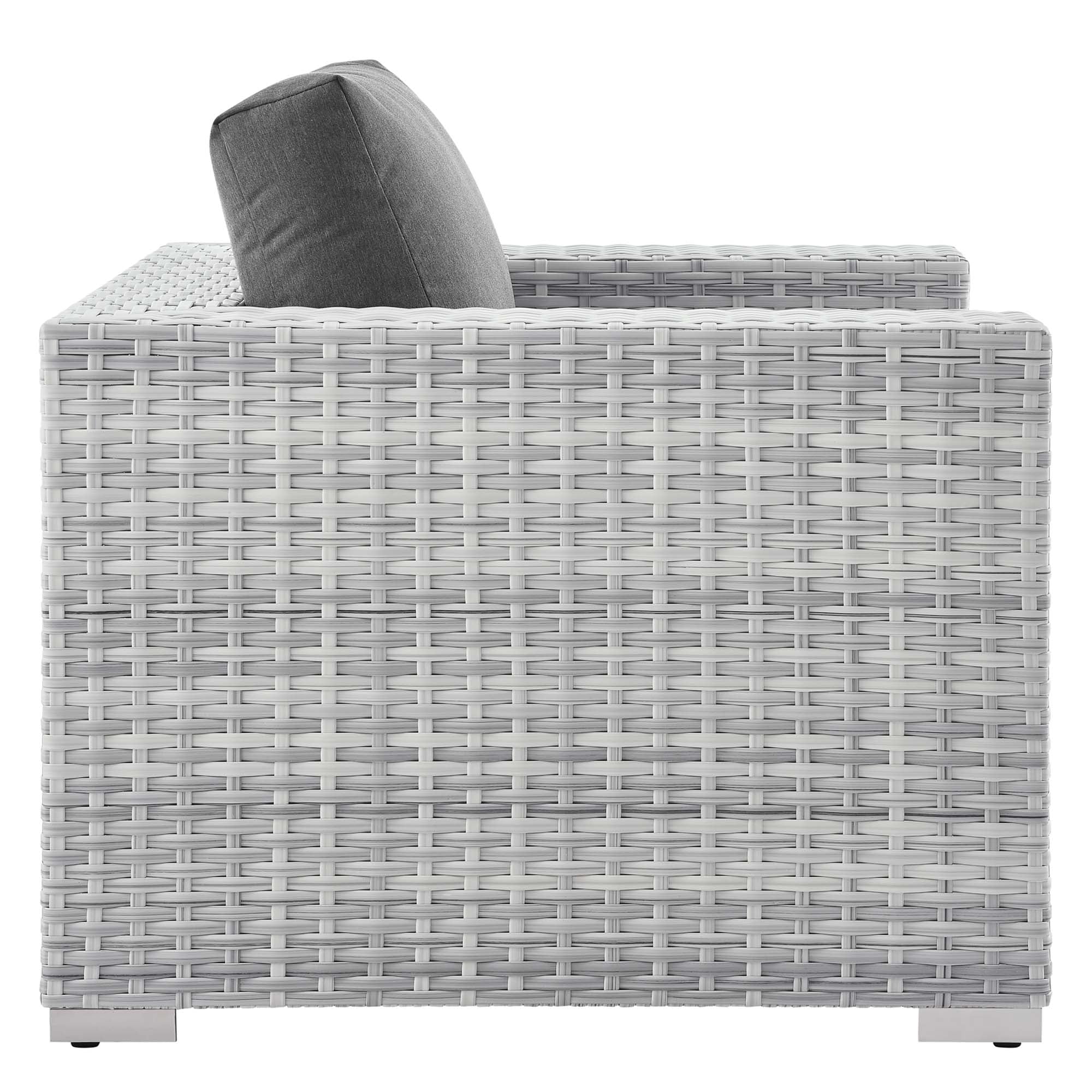 Convene 3-Piece Outdoor Patio Set - Light Gray Light Blue