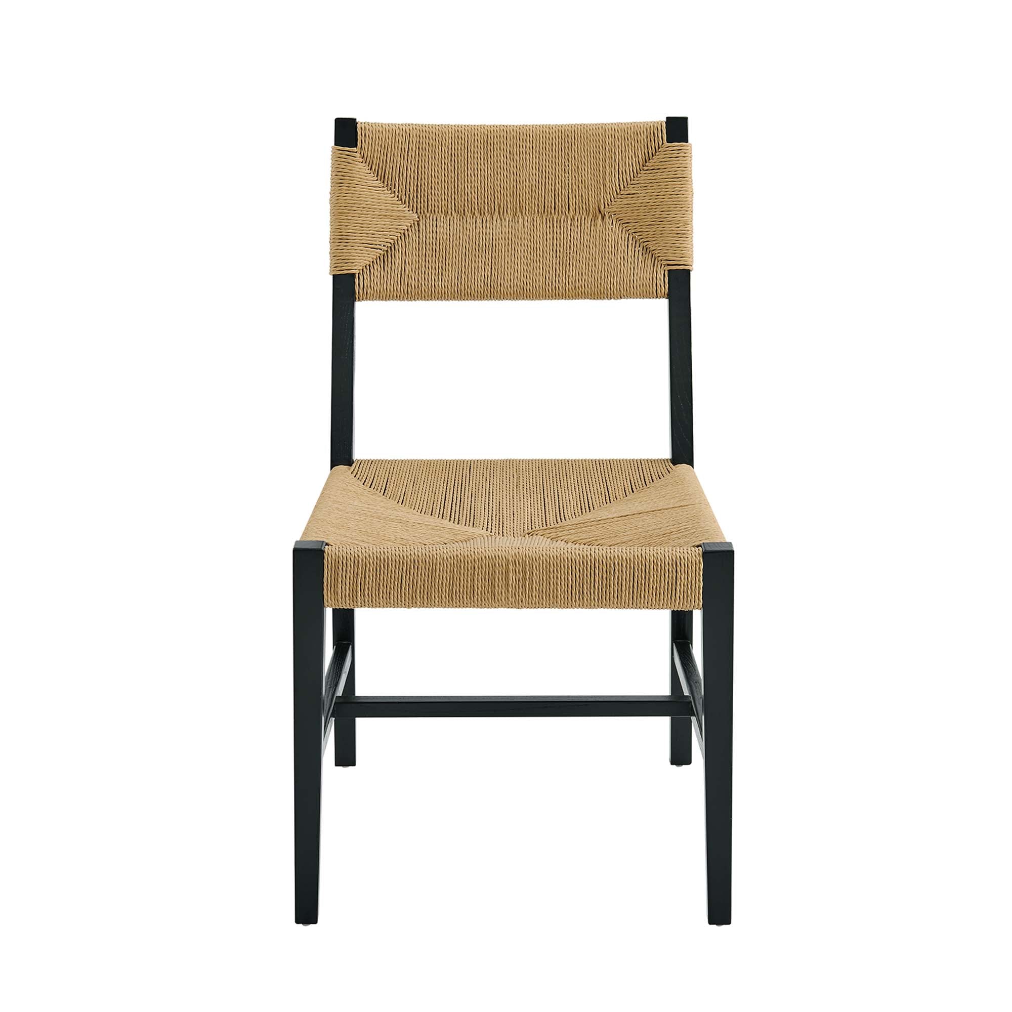 Bodie Wood Dining Chair - White Natural
