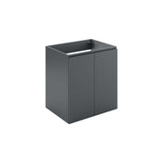 Bryn Wall-Mount Bathroom Cabinet Basin Not Included - Gray