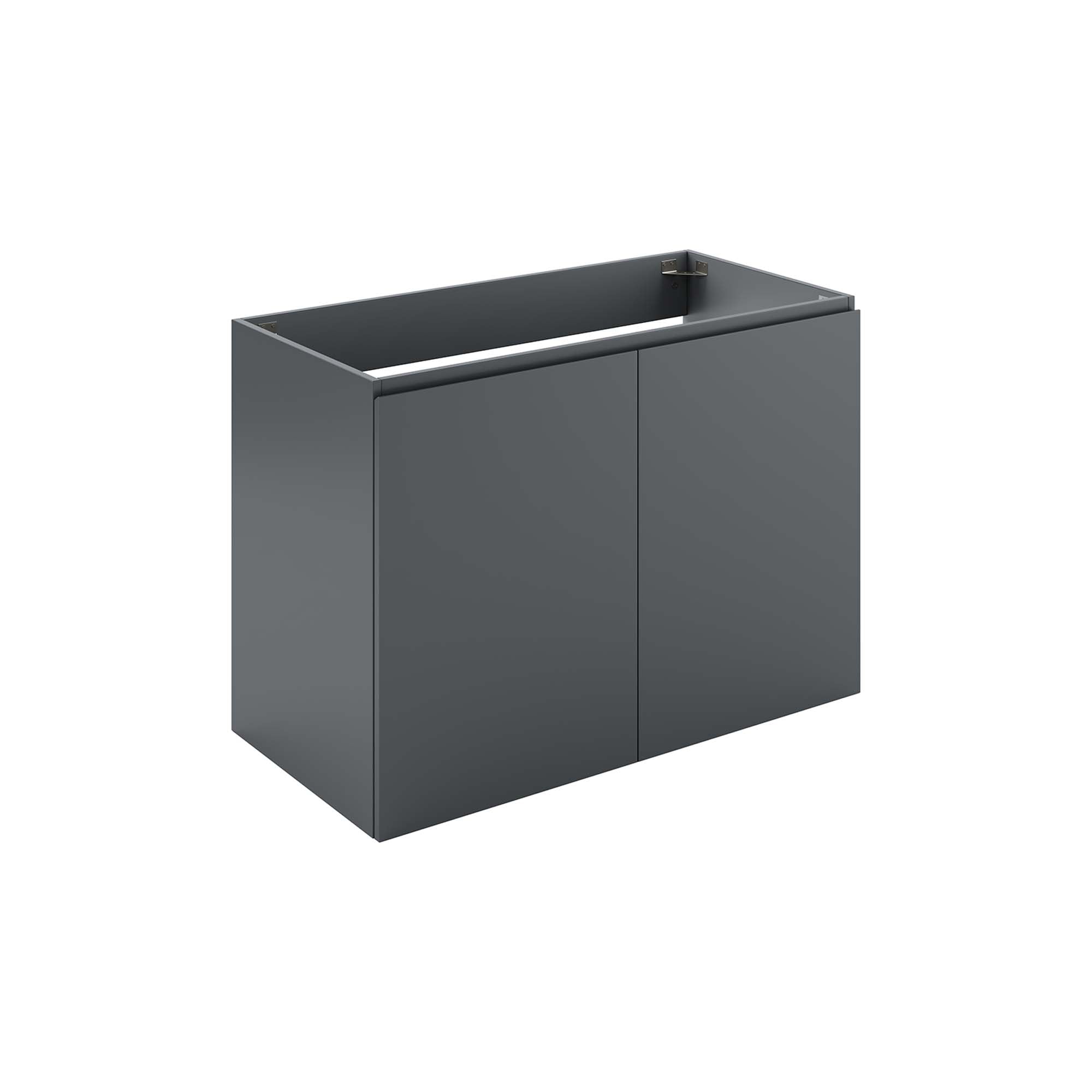 Bryn 36" Wall-Mount Bathroom Vanity (Sink Basin Not Included) - Gray