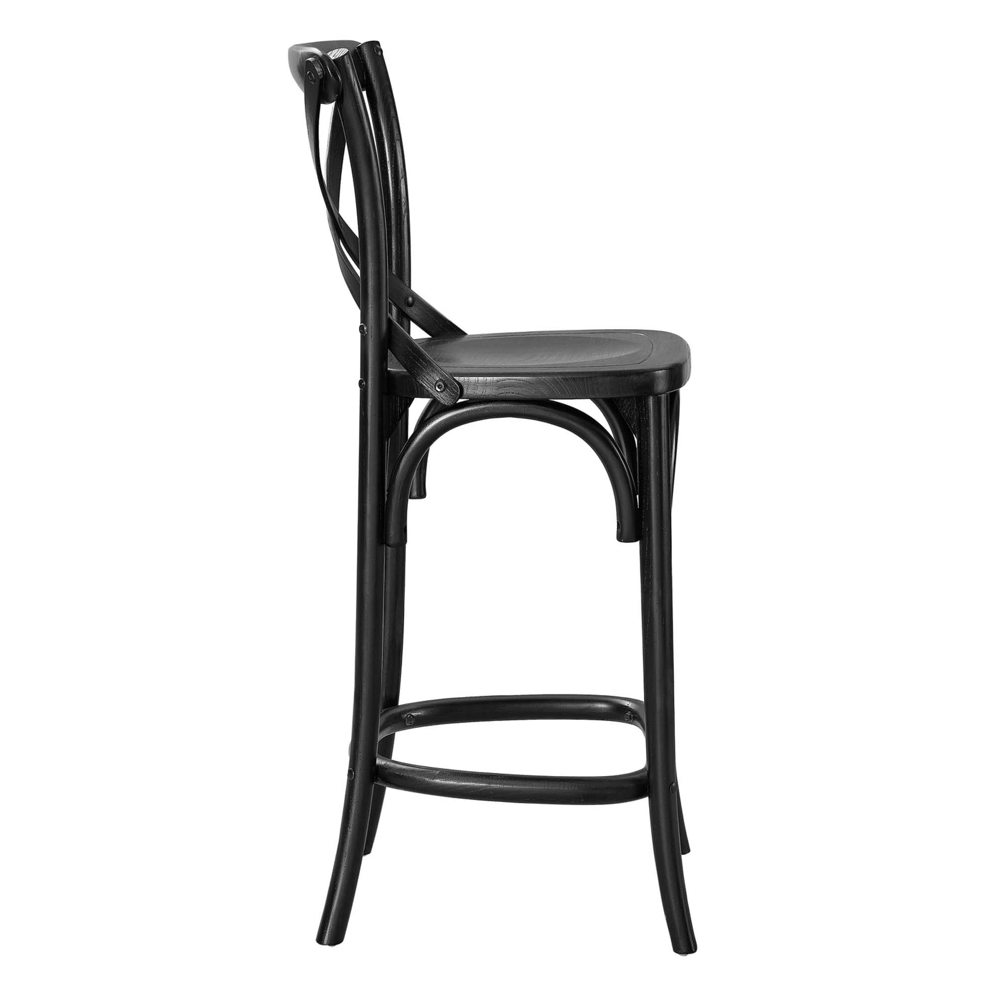 Gear Counter Stool - White