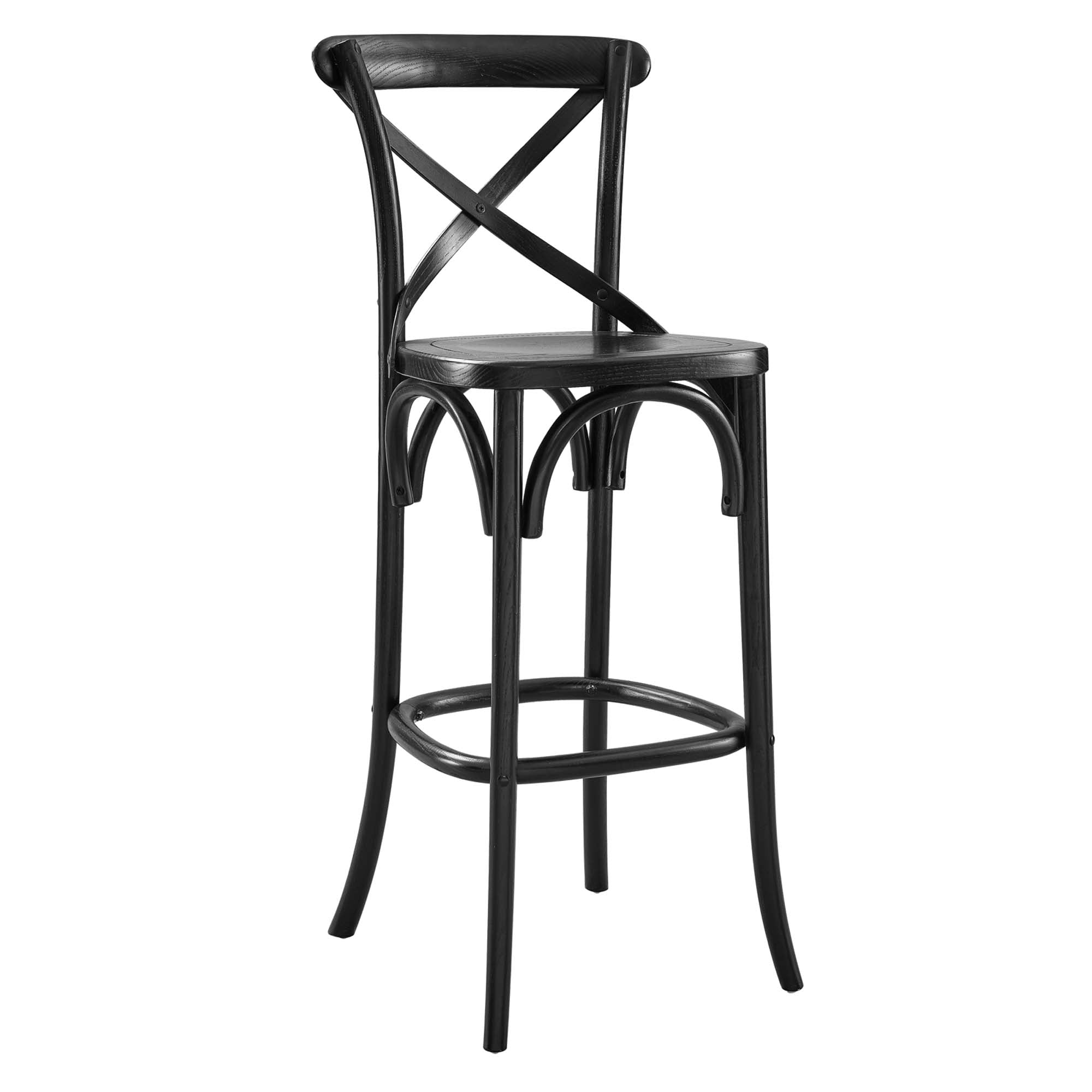 Gear Bar Stool - Black