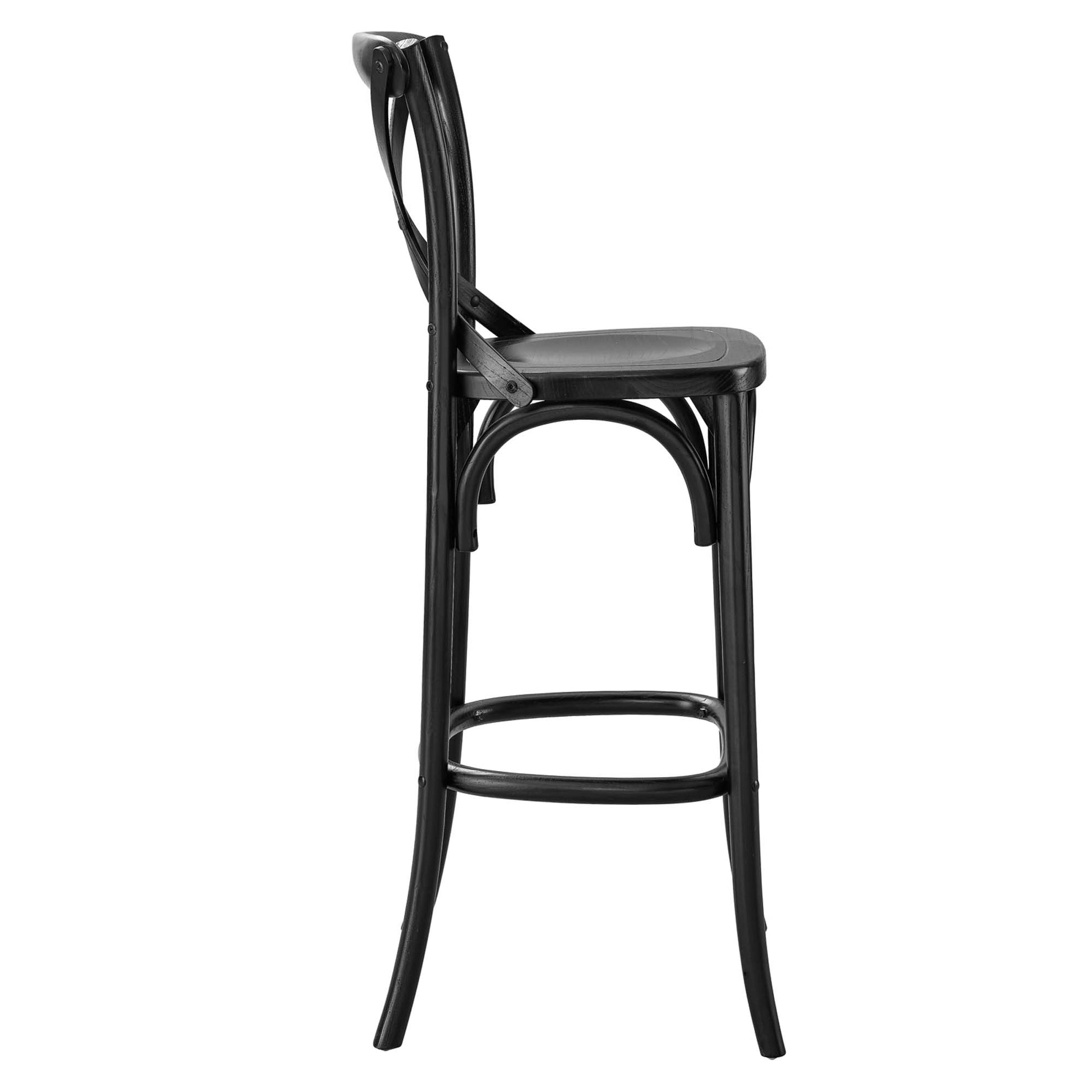 Gear Bar Stool - White