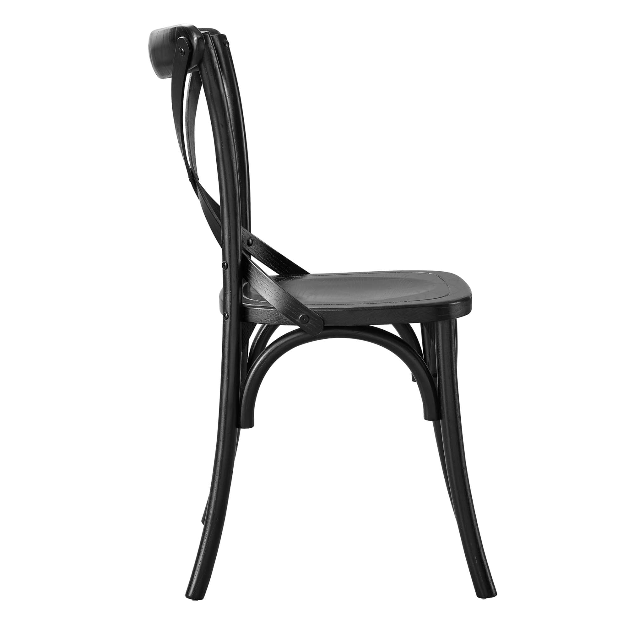 Gear Dining Side Chair - White