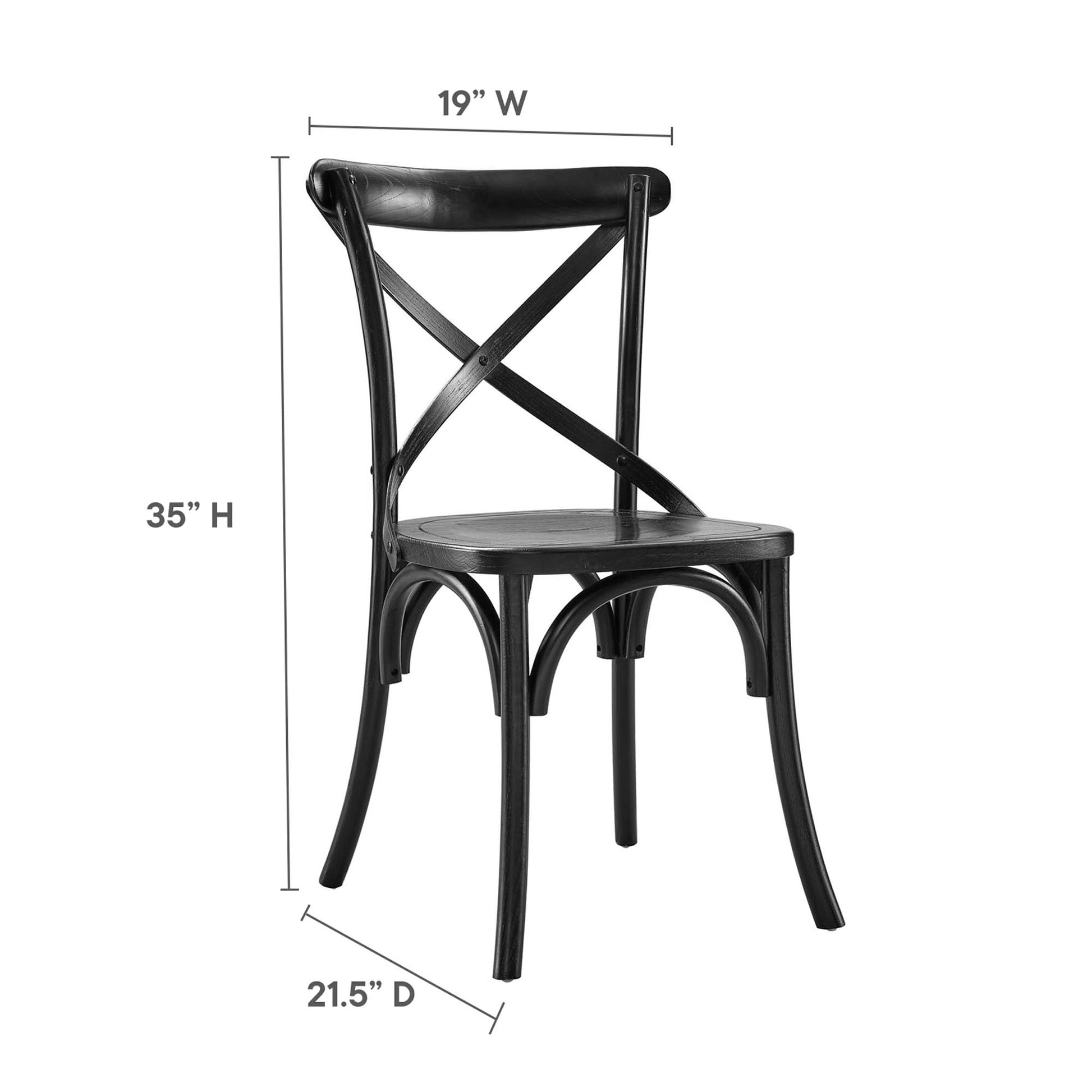 Gear Dining Side Chair - Midnight Blue