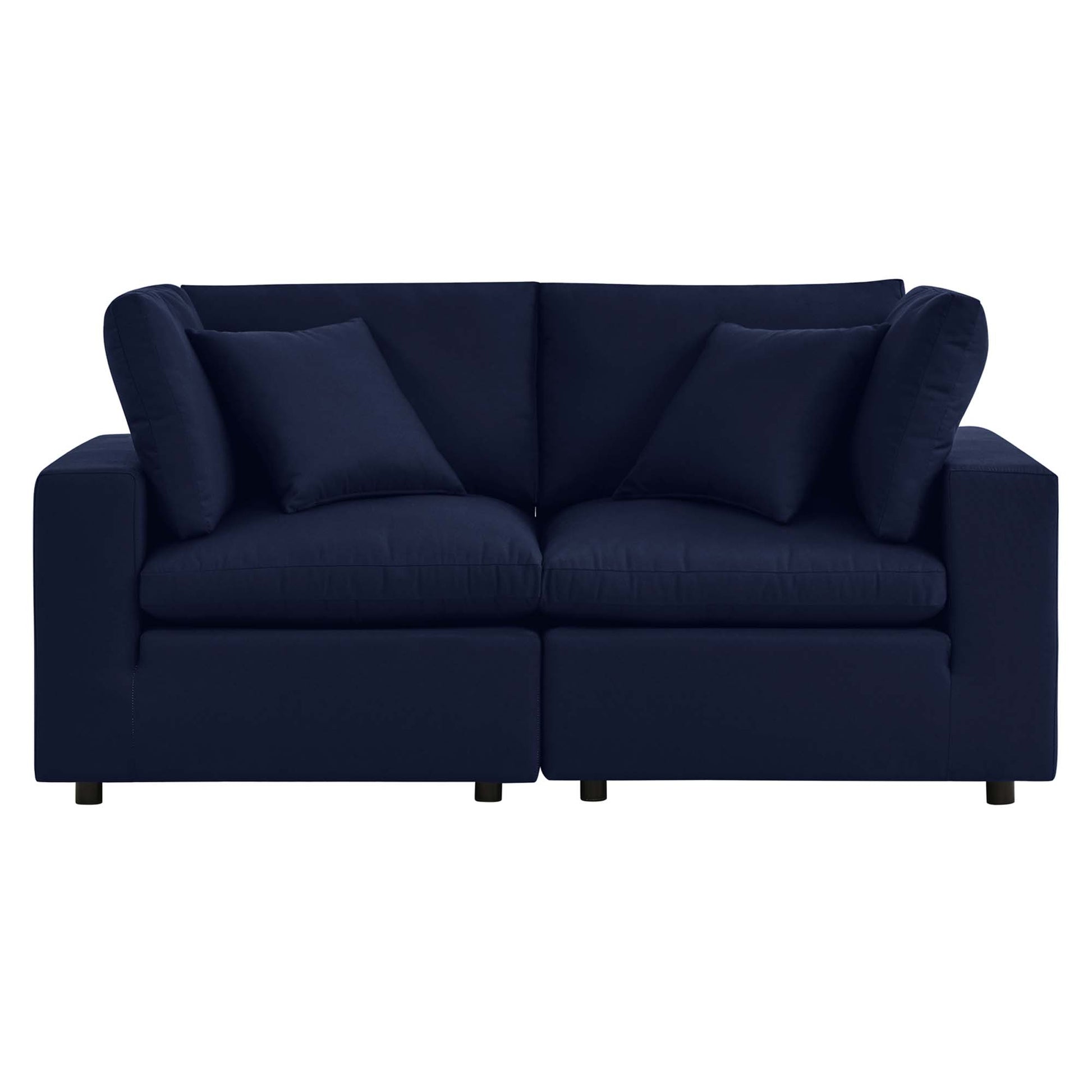 Commix Sunbrella® Outdoor Patio Loveseat - White