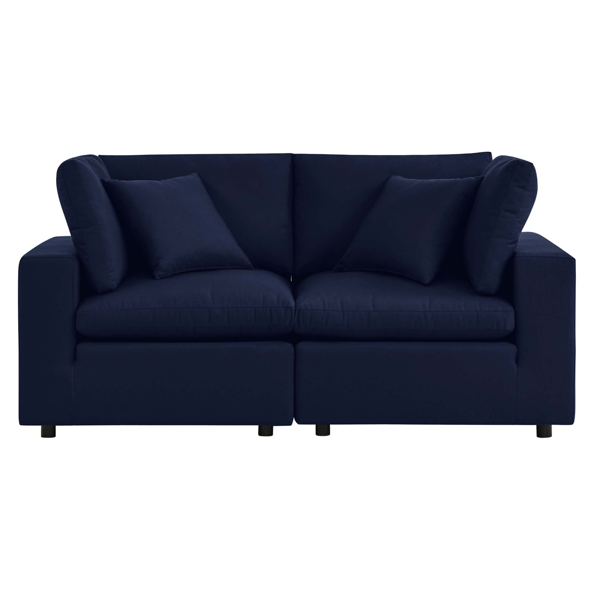 Commix Sunbrella® Outdoor Patio Loveseat - White