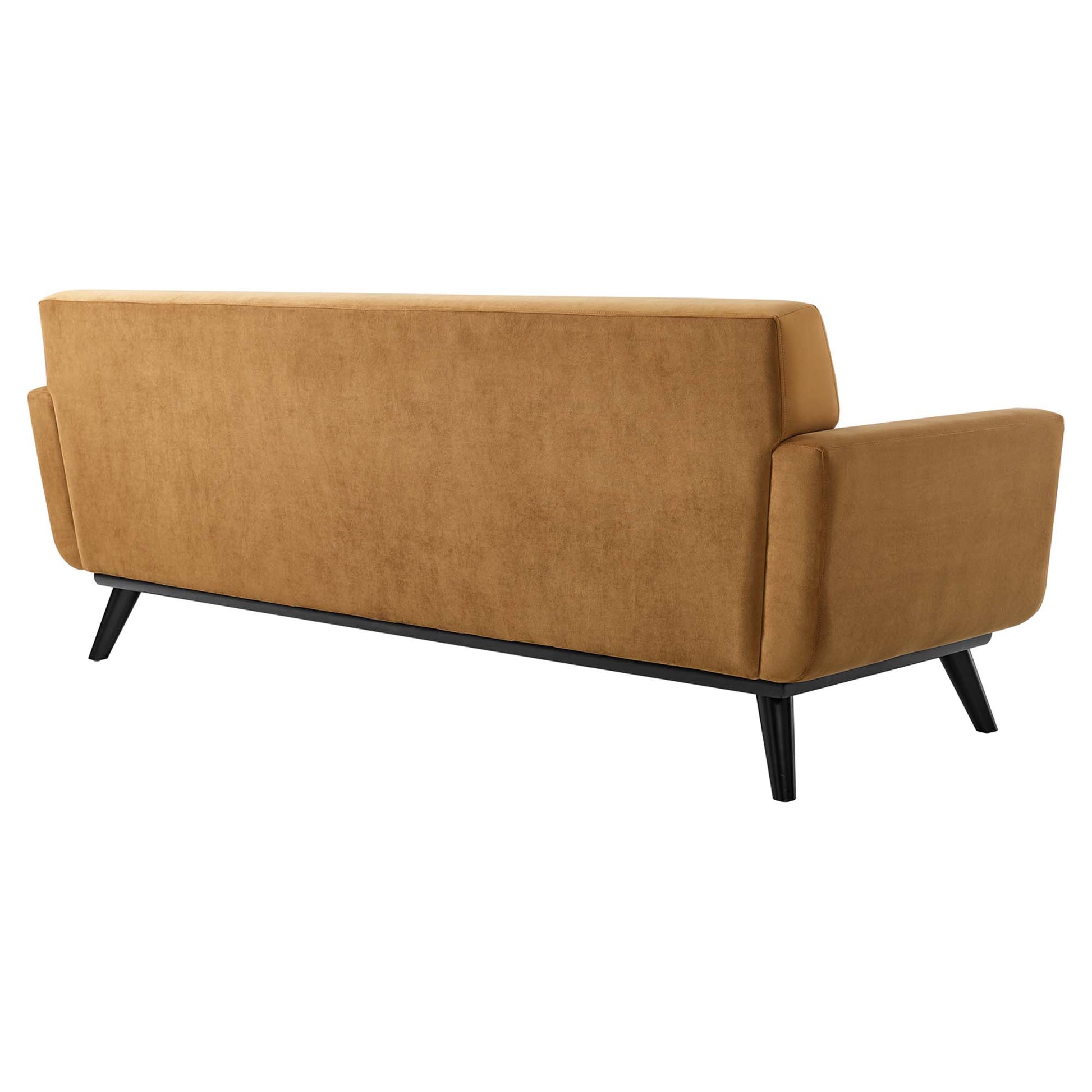 Engage Performance Velvet Sofa - Navy