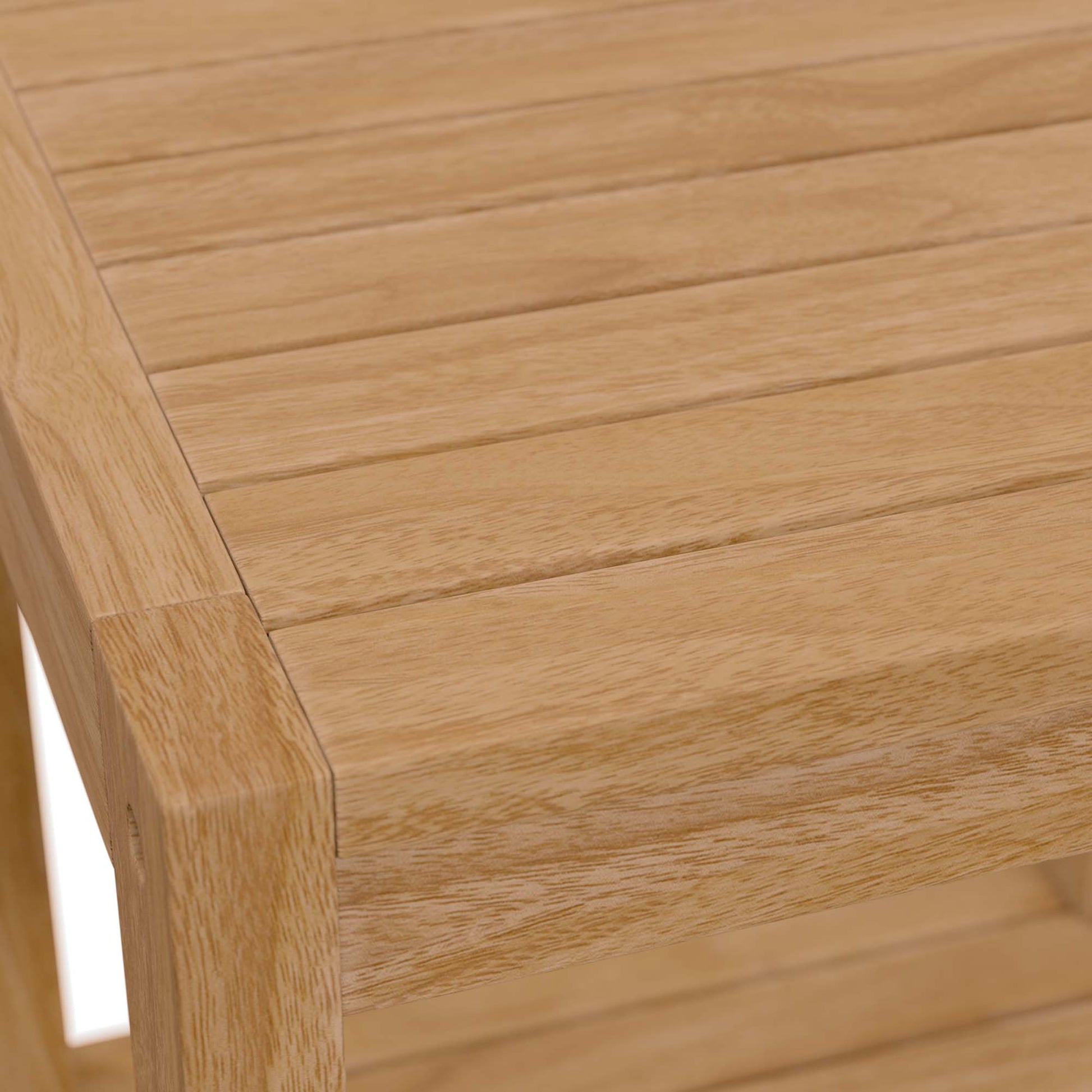 Carlsbad Teak Wood Outdoor Patio Side Table