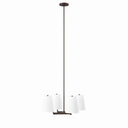 Mercer 4-Light Pendant Light - White Bronze