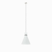 Starlight 1-Light Pendant Light - White Polished Nickel