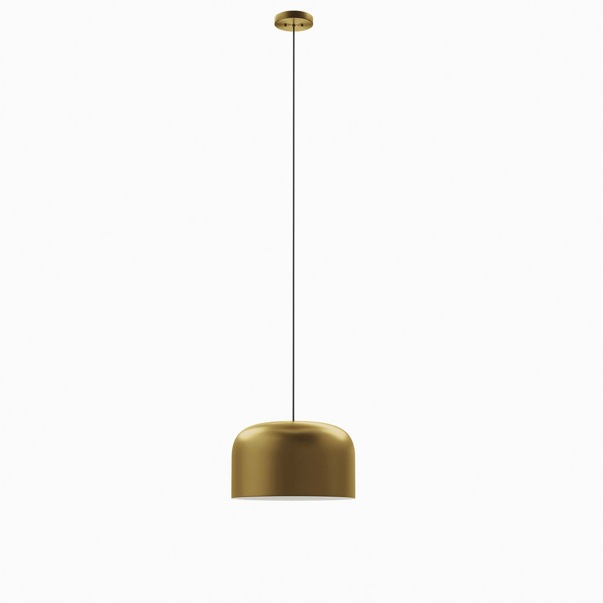 Avenue 1-Light Pendant Light - Satin Brass