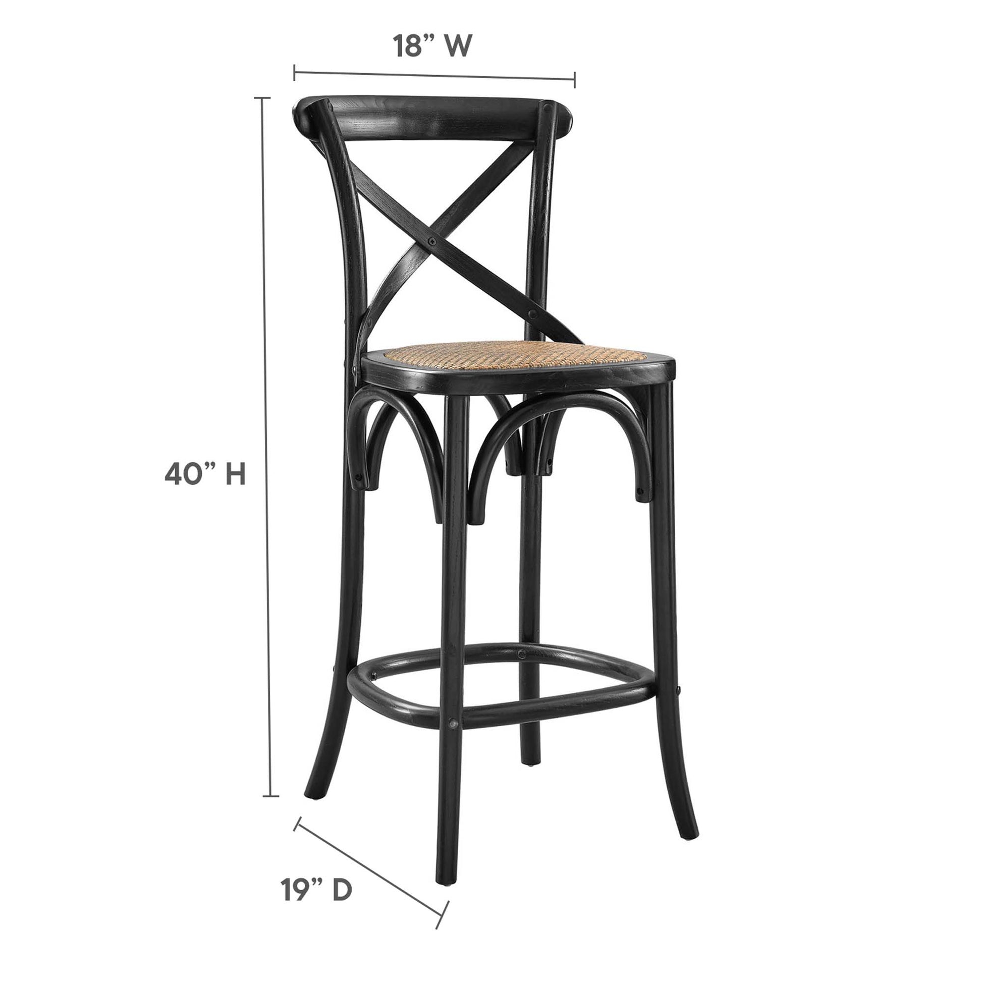 Gear Counter Stool - Midnight Blue