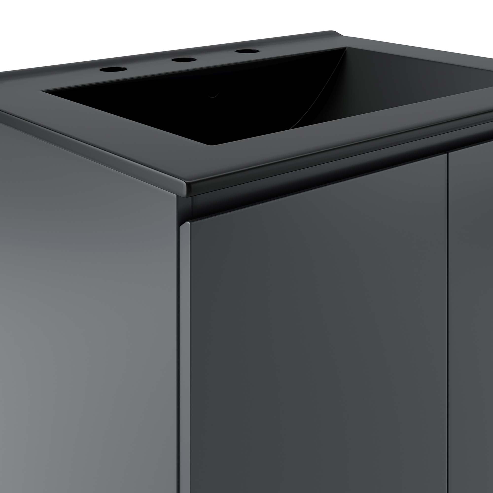 Bryn Wall-Mount Bathroom Vanity Basin Included