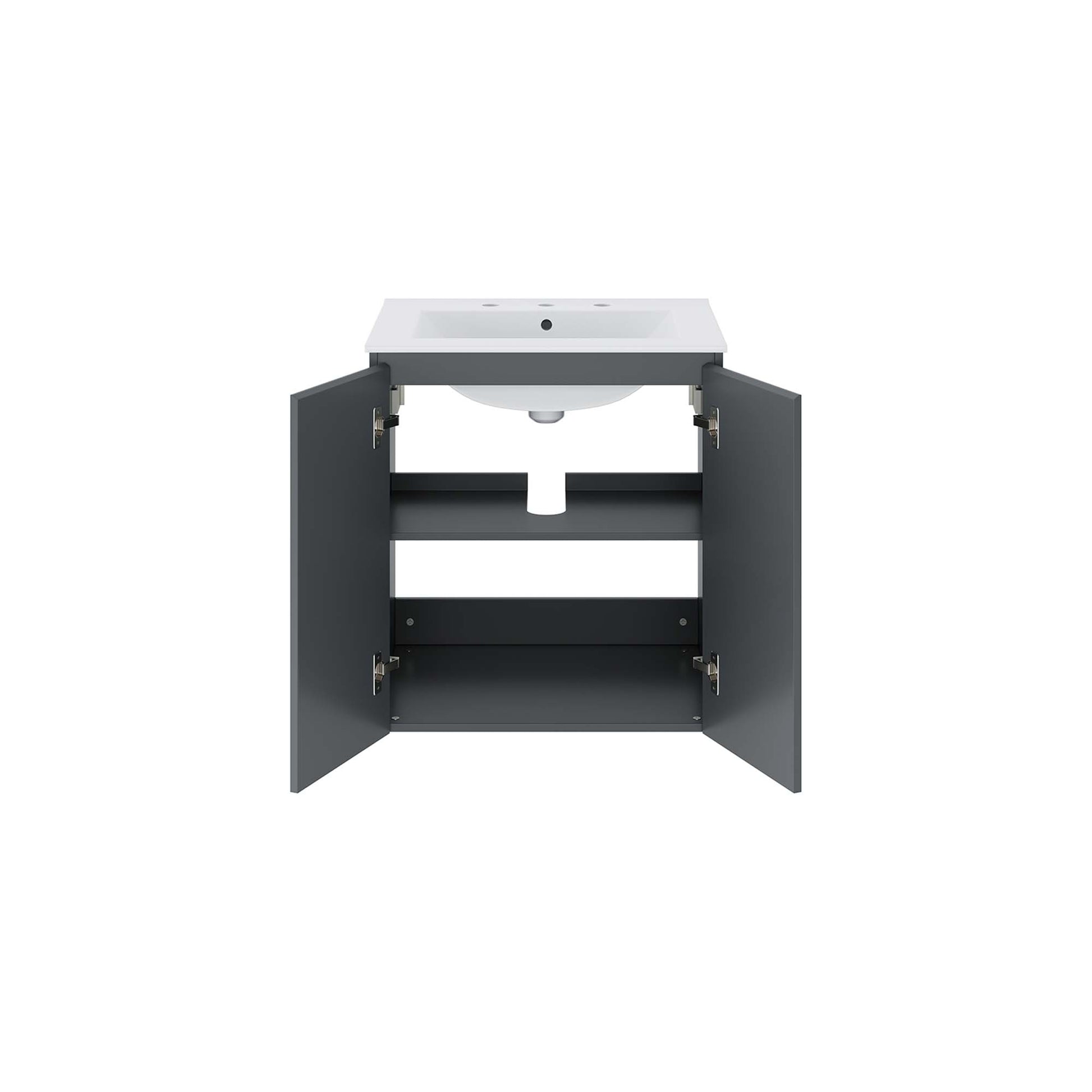 Bryn Wall-Mount Bathroom Vanity Basin Included