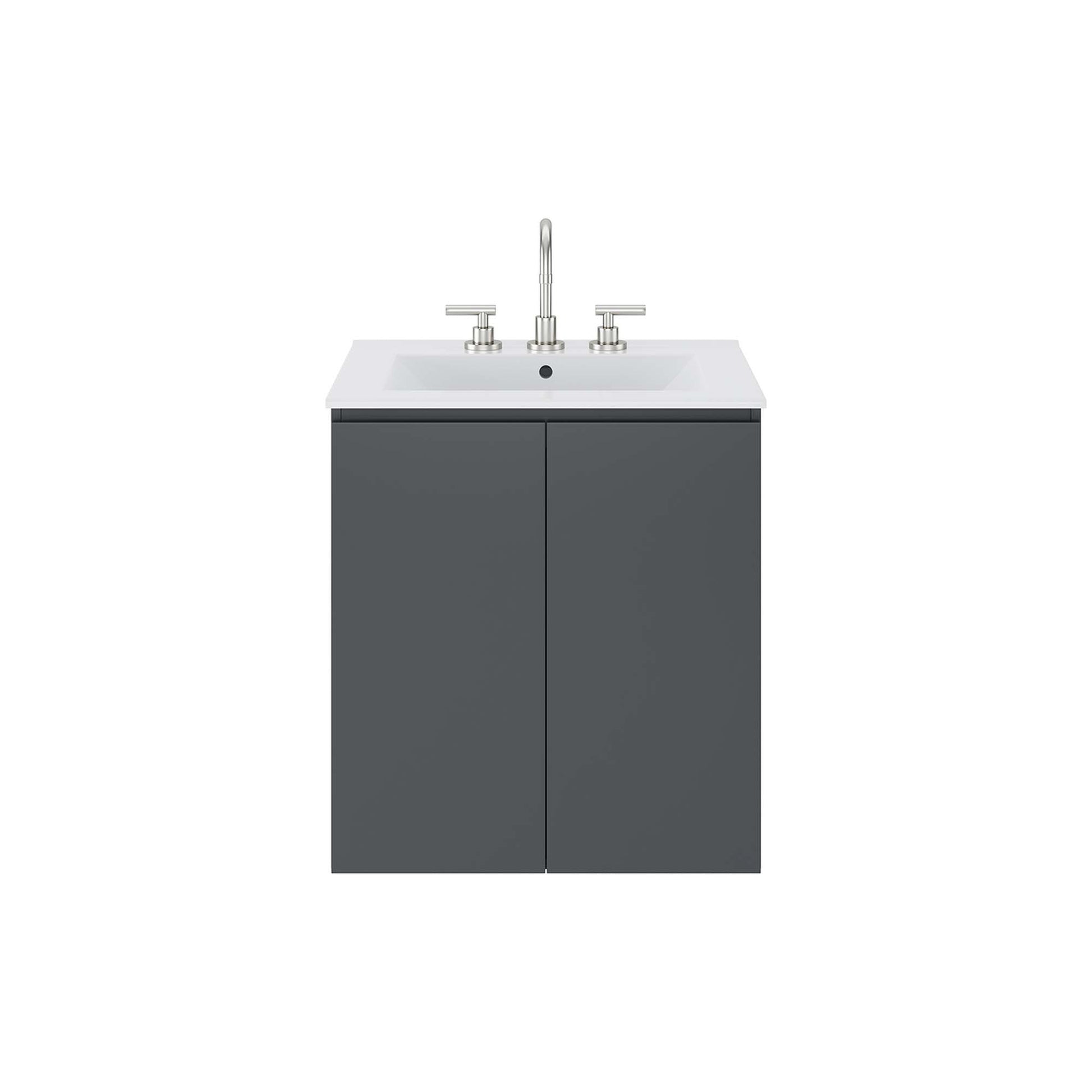 Bryn Wall-Mount Bathroom Vanity Basin Included