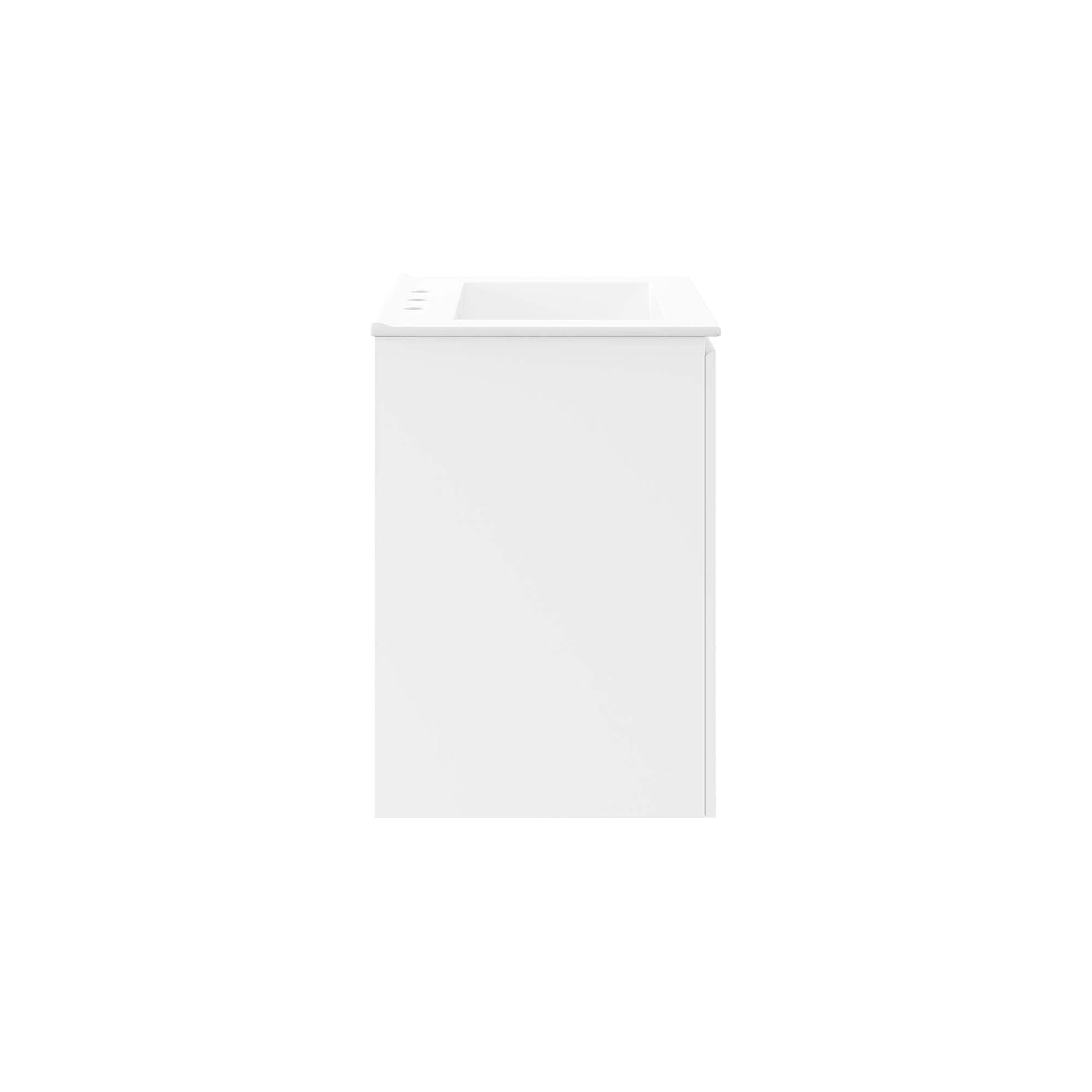 Bryn Wall-Mount Bathroom Vanity Basin Included