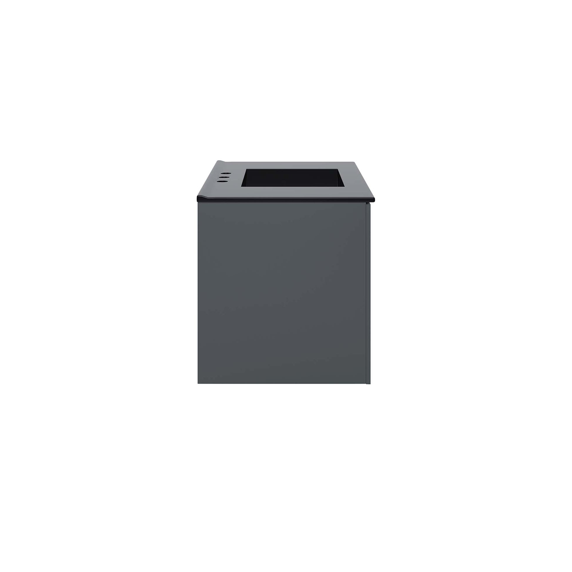 Vitality 36" Bathroom Vanity - White Black