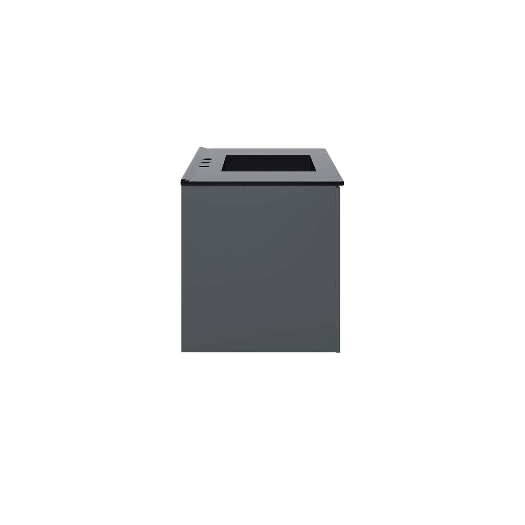 Vitality 36" Bathroom Vanity - White Black