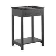 Altura Bathroom Vanity Basin Included - Gray Black