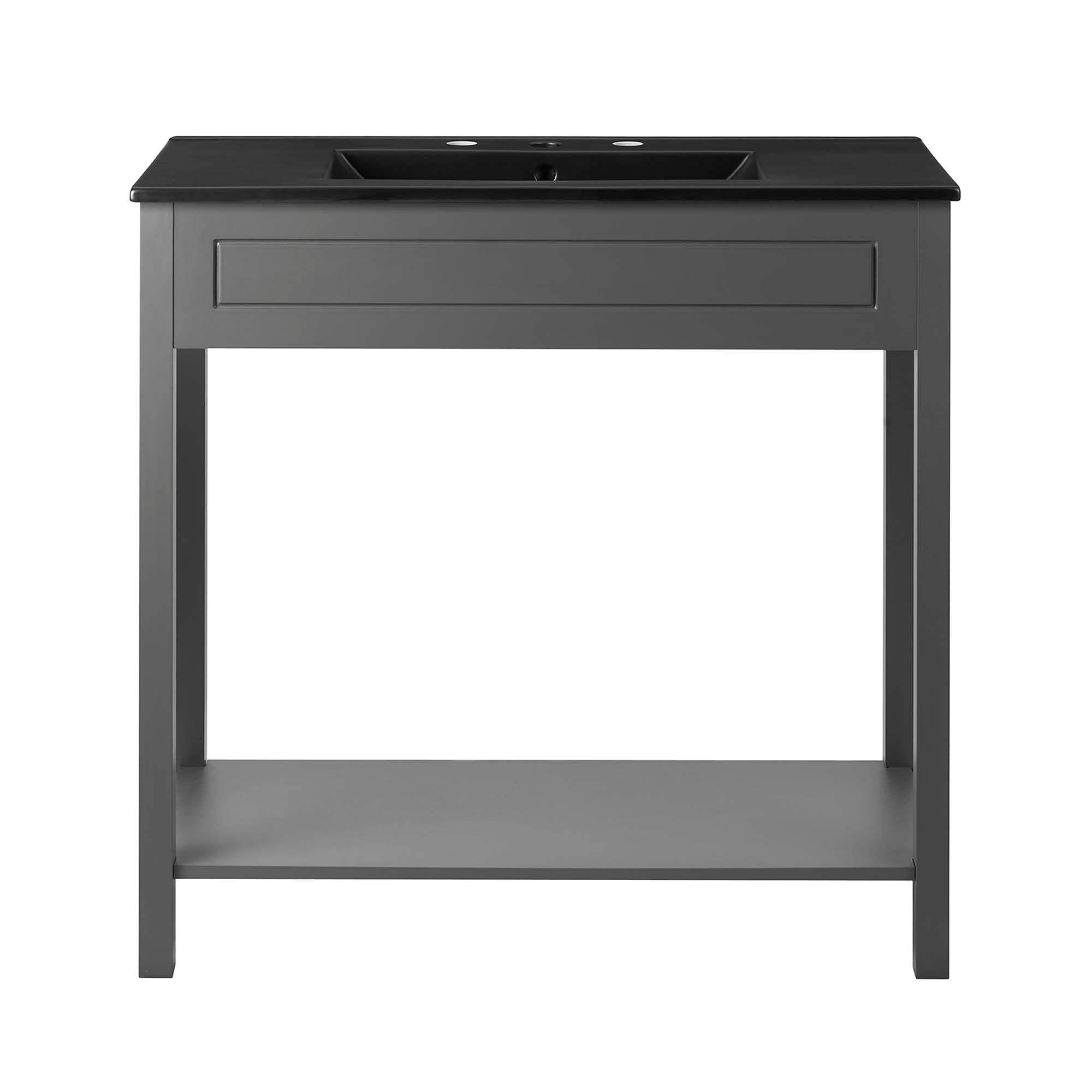 Altura 36" Bathroom Vanity - White White